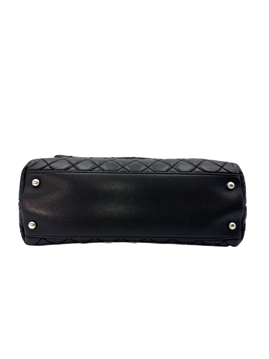 Chanel CoCo Black Quilted Calfskin Handle Shoulder Bag(21***18) G076