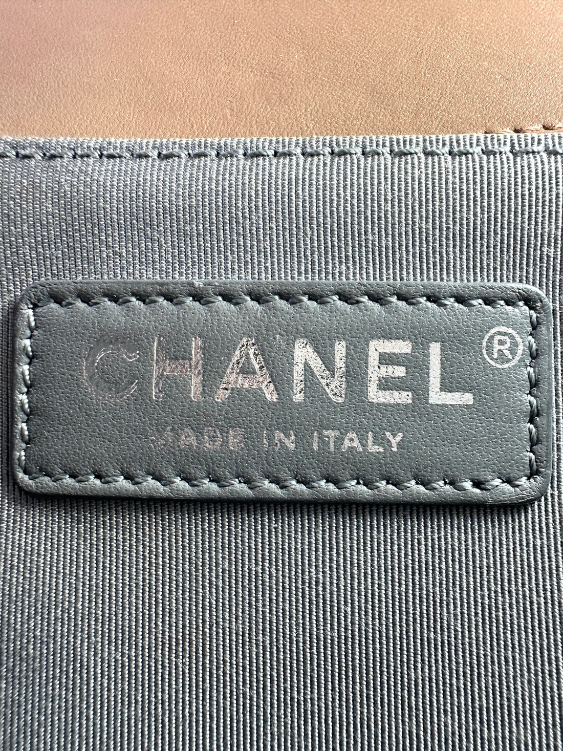 Chanel LeBoy Brown Quilted Lambskin Flap Bag With Silver Buckle(23***75) G079