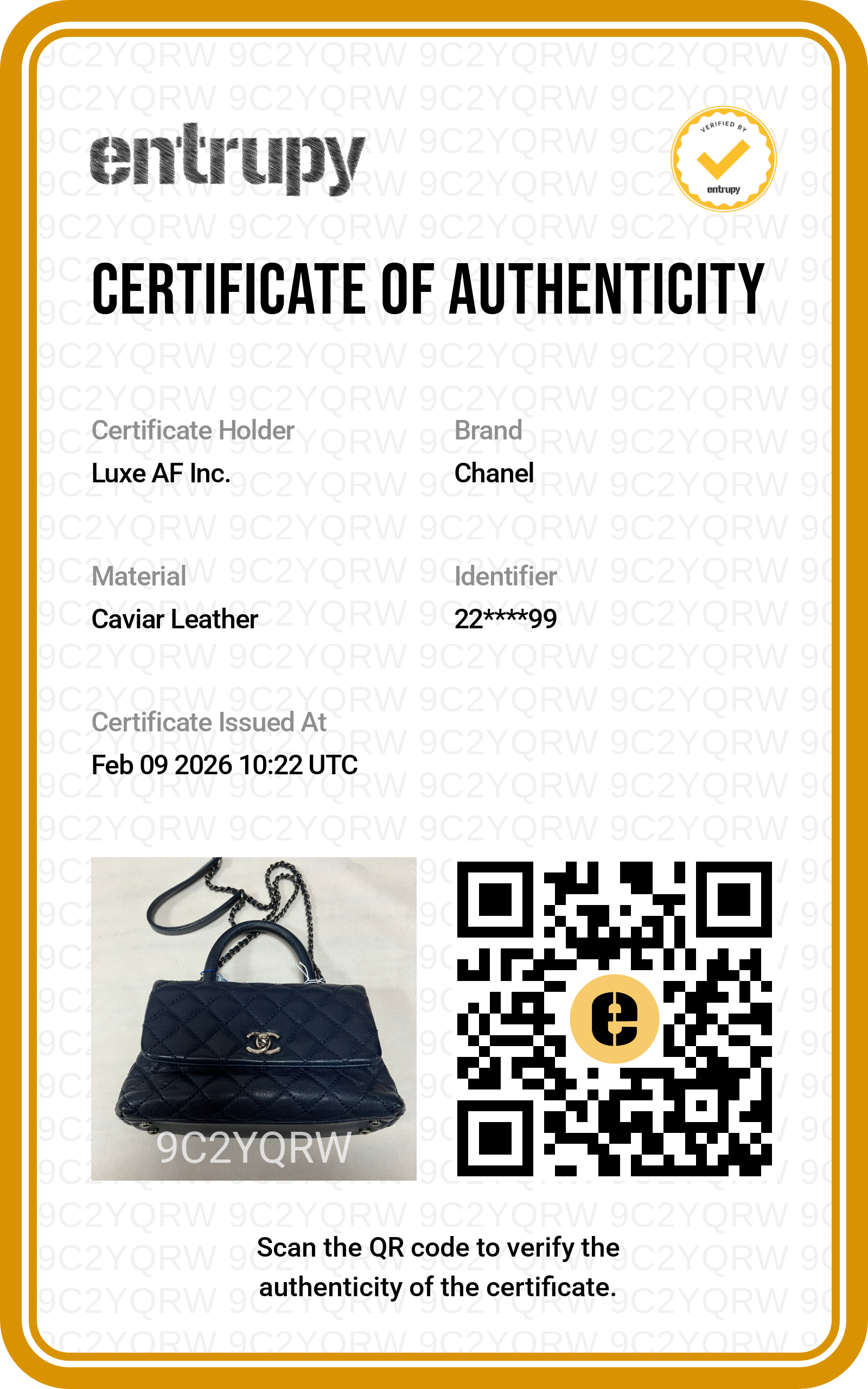 Chanel CoCo Navy Blue Quilted Calfskin Handle Shoulder Bag(22***99) G081