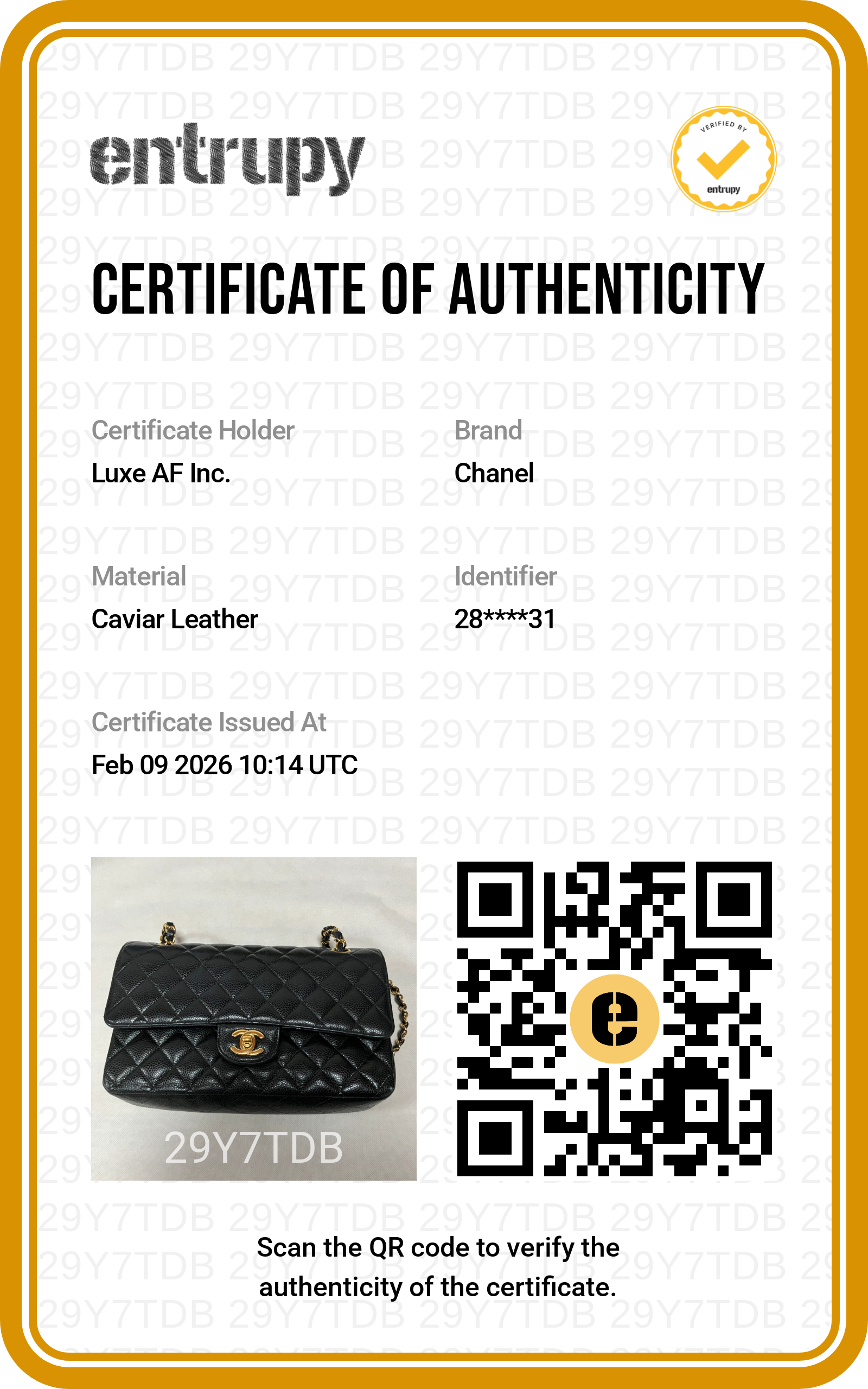 Chanel Classic Flap Black Quilted Calfskin Chain Bag With Gold Hardware(28***31) G083
