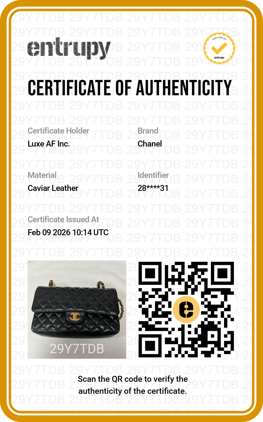 Chanel Classic Flap Black Quilted Calfskin Chain Bag With Gold Hardware(28***31) G083