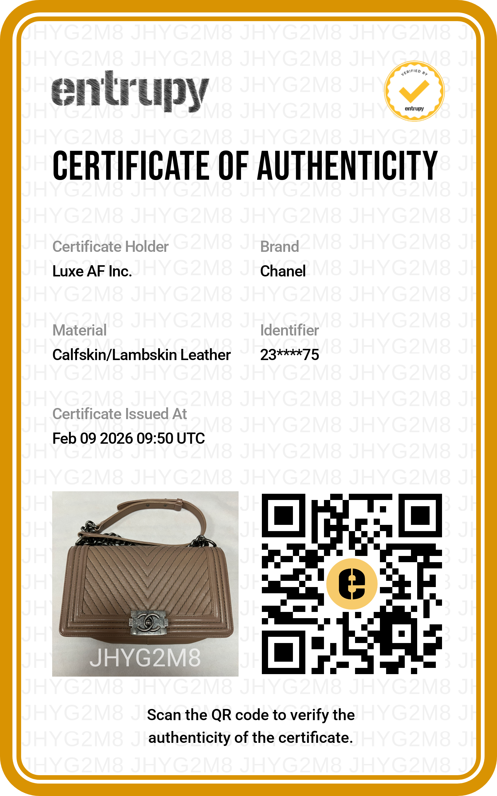 Chanel LeBoy Brown Quilted Lambskin Flap Bag With Silver Buckle(23***75) G079