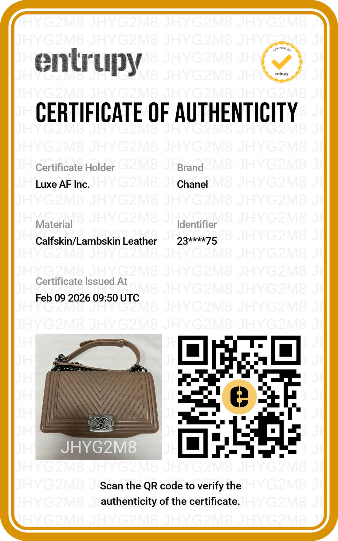 Chanel LeBoy Brown Quilted Lambskin Flap Bag With Silver Buckle(23***75) G079