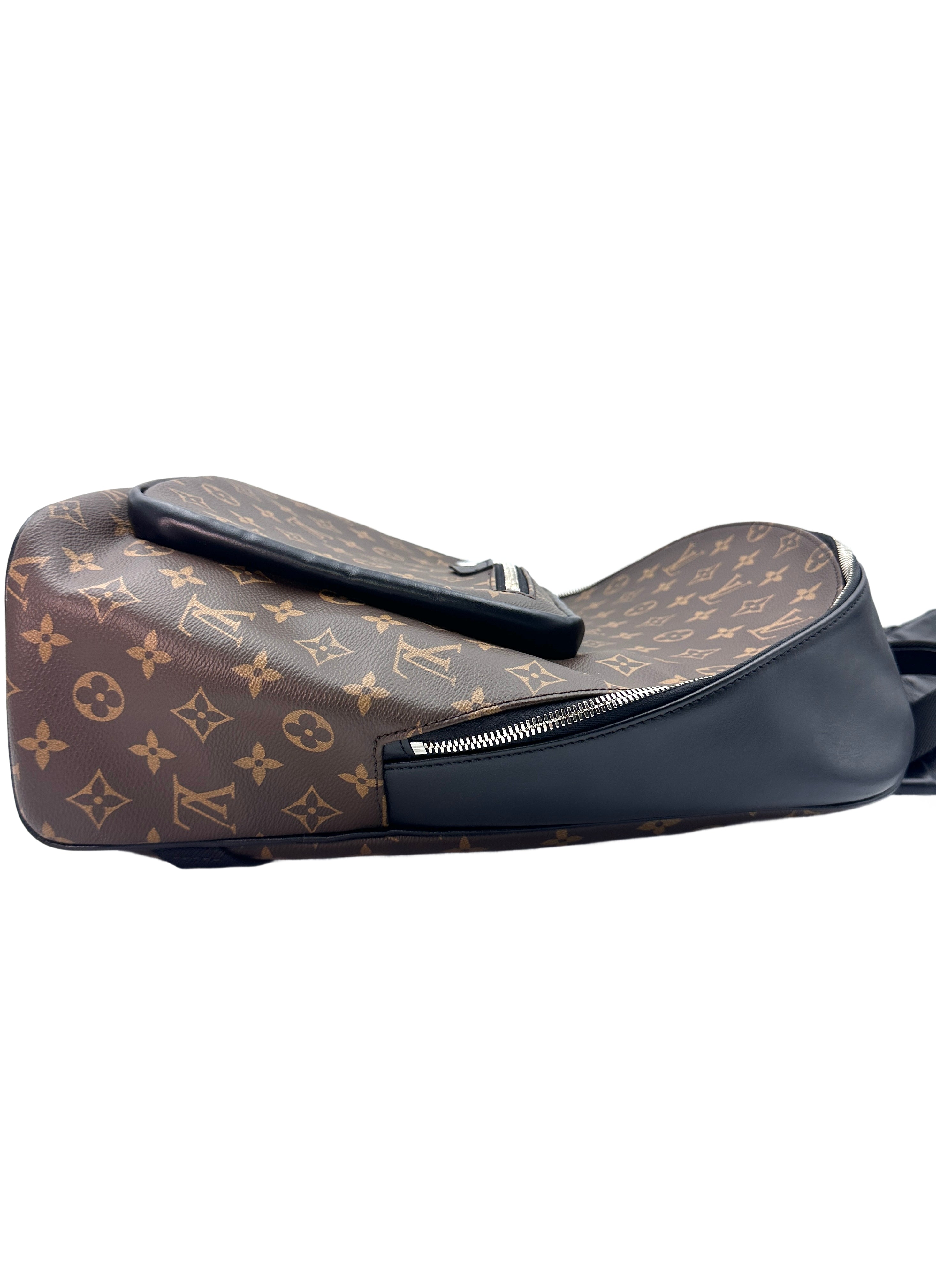 Louis Vuitton Josh Borwn Monogram Leather Backpack LV1864