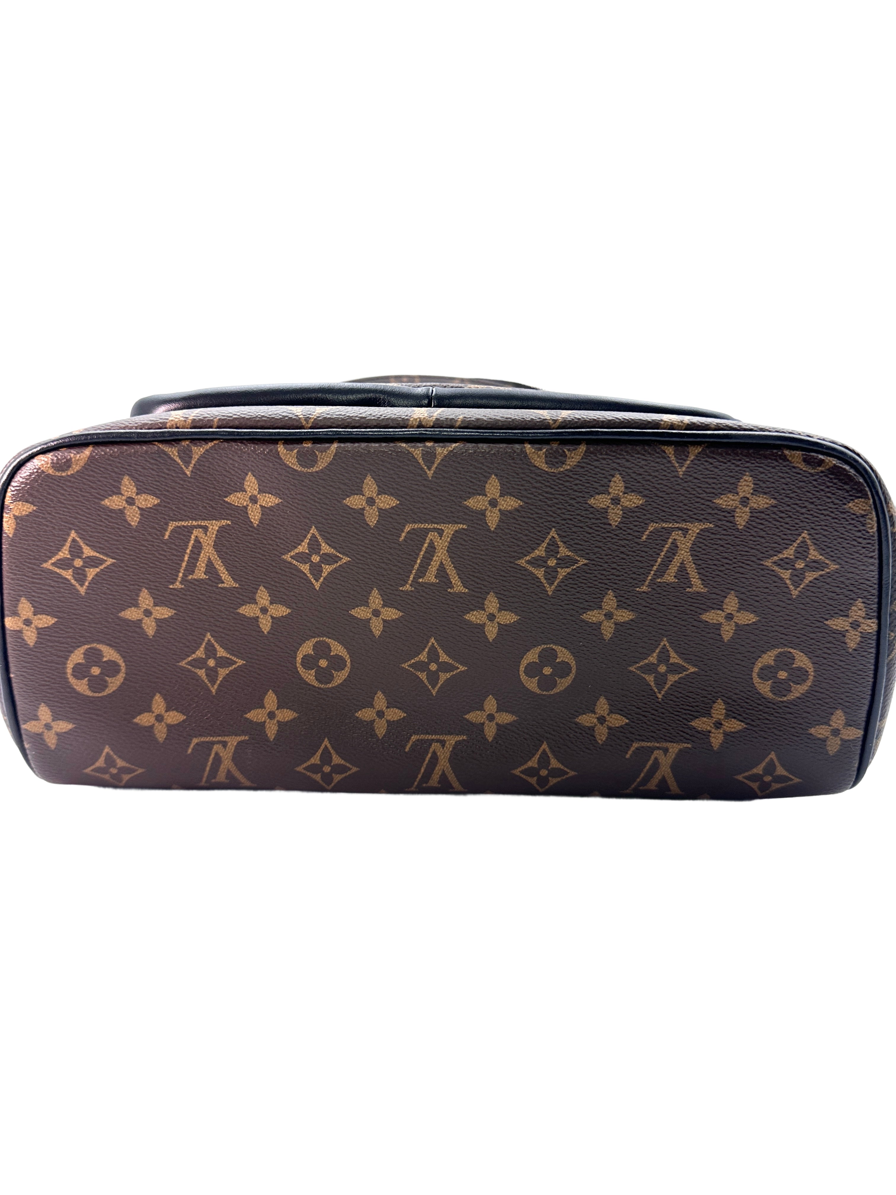 Louis Vuitton Josh Borwn Monogram Leather Backpack LV1864