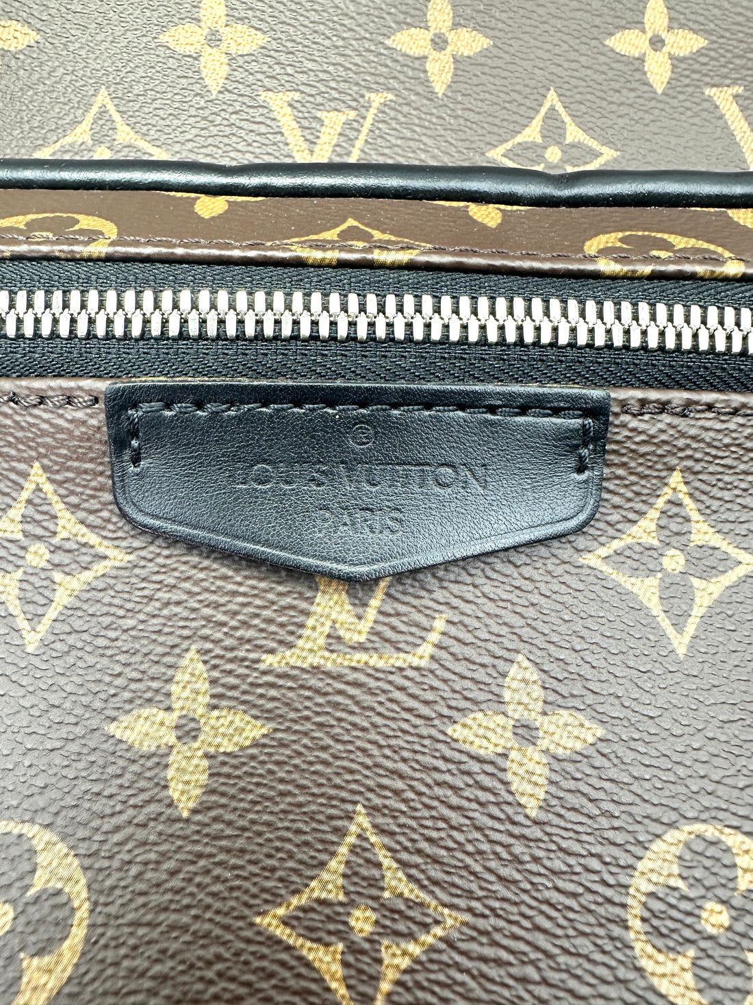 Louis Vuitton Josh Borwn Monogram Leather Backpack LV1864
