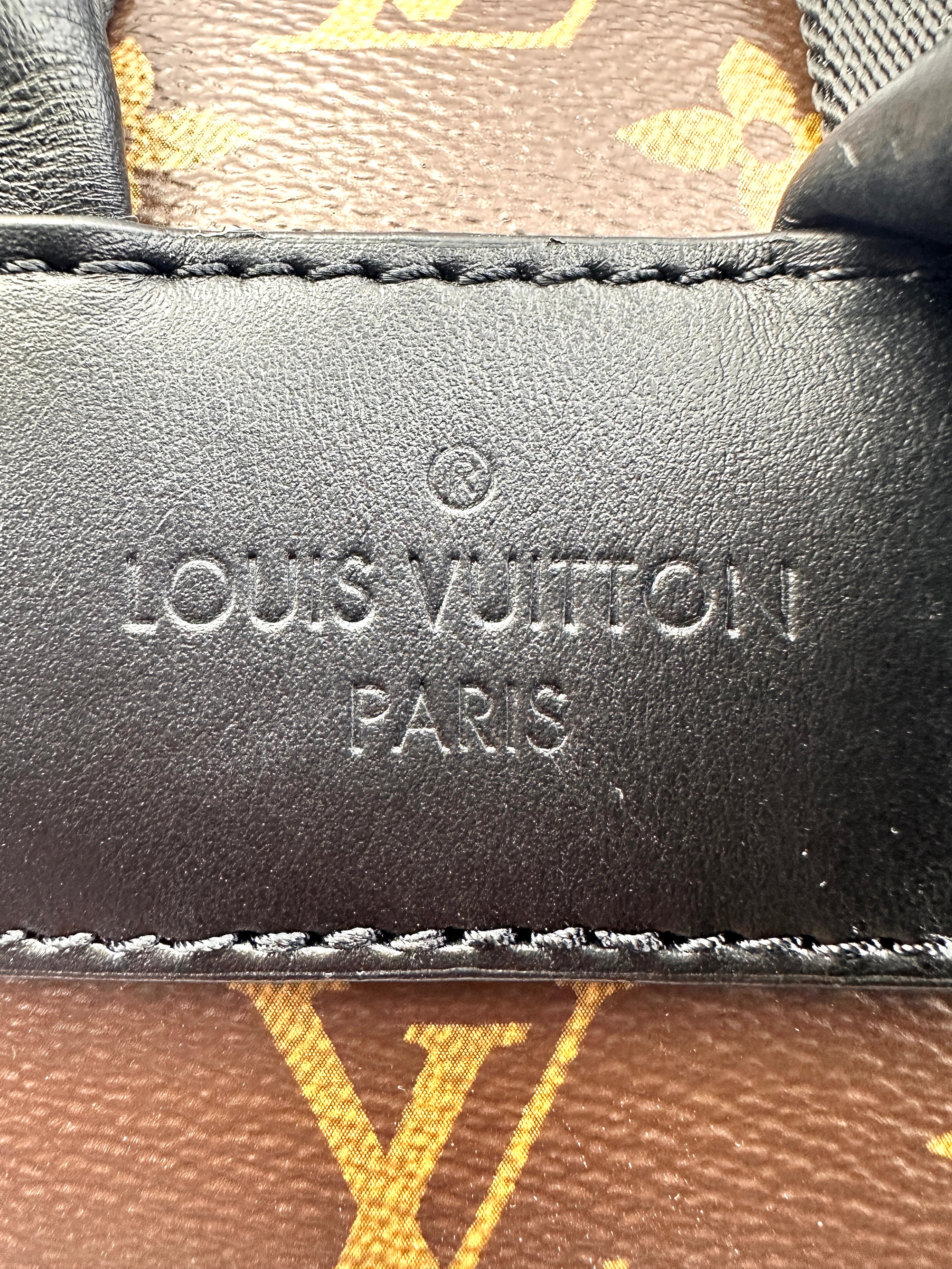 Louis Vuitton Josh Borwn Monogram Leather Backpack LV1864