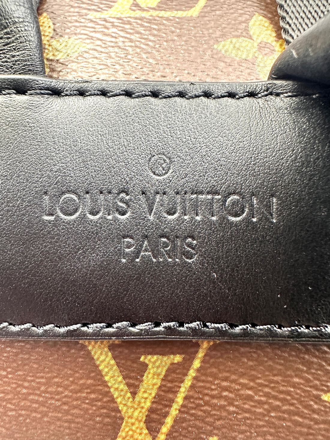 Louis Vuitton Josh Borwn Monogram Leather Backpack LV1864