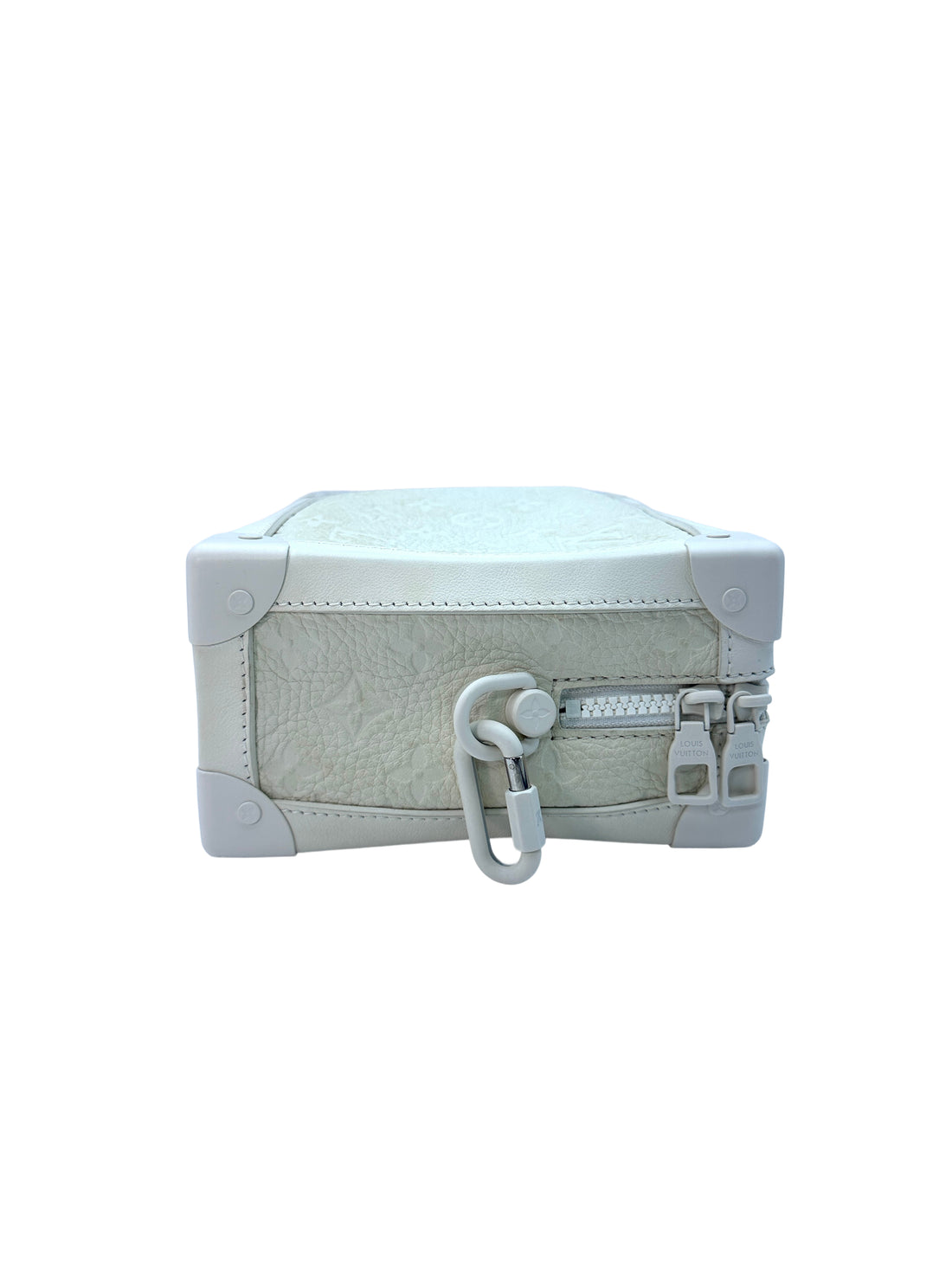 Louis Vuitton Solf Trunk White Monogram Shoulder Bag LV1867