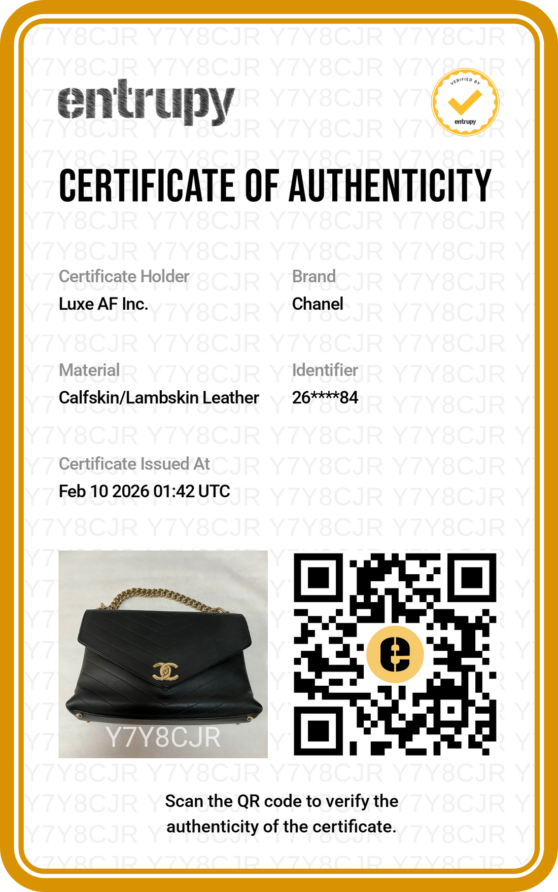 Chanel Black Chevron Quilted Calfskin Medium Size Flap Bag With Gold Hardware(26***84) CC1383