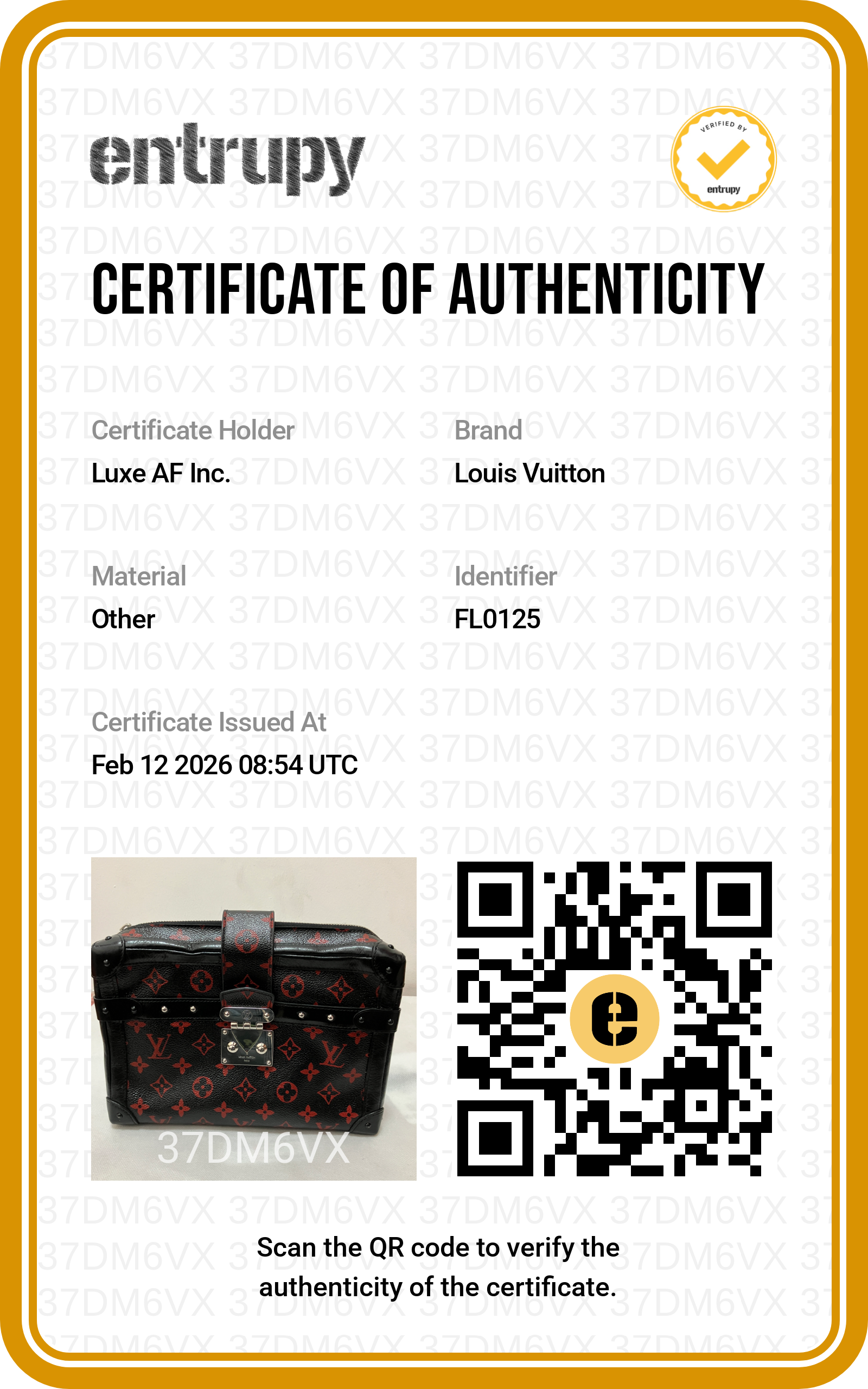 Louis Vuitton Petite Malle Solf Monogram Infrarouge Trunk Bag LV1872