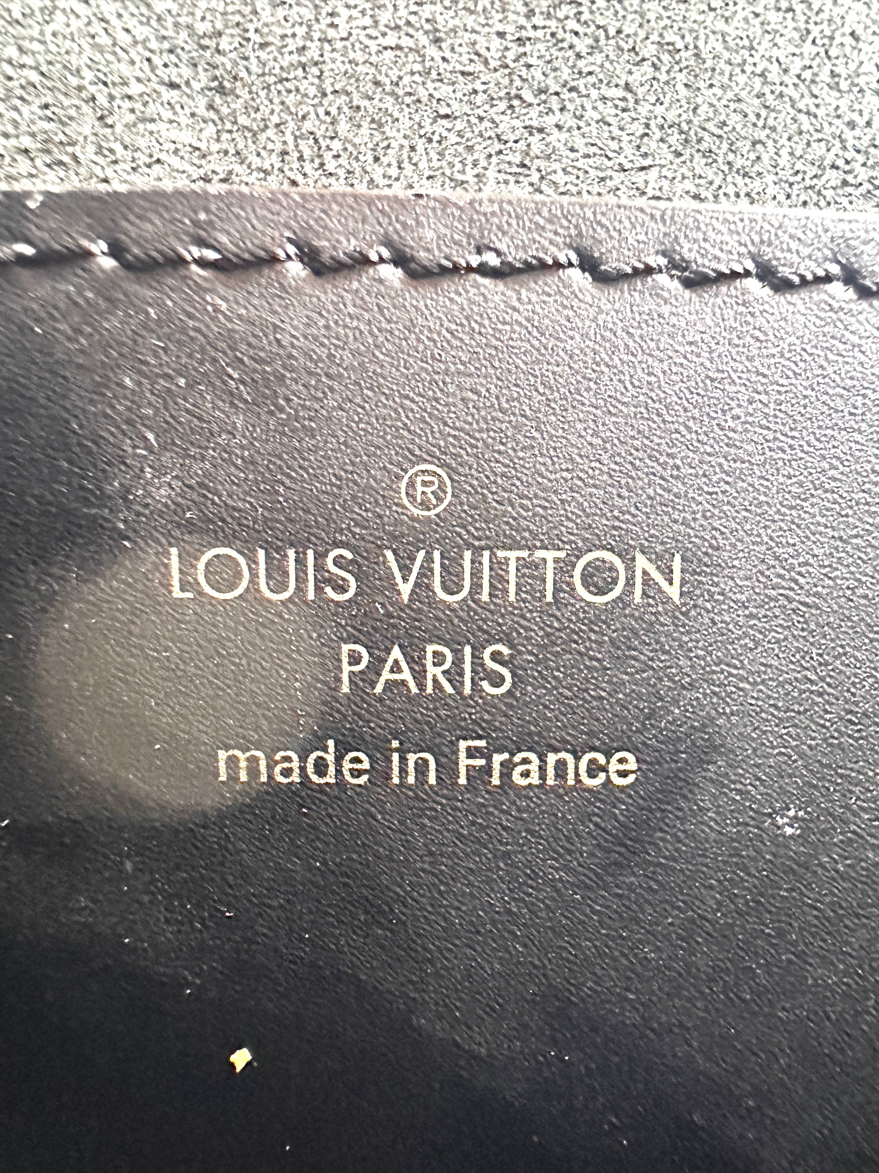 Louis Vuitton Tilsitt Brown Monogram Leather Handle Bag LV1874