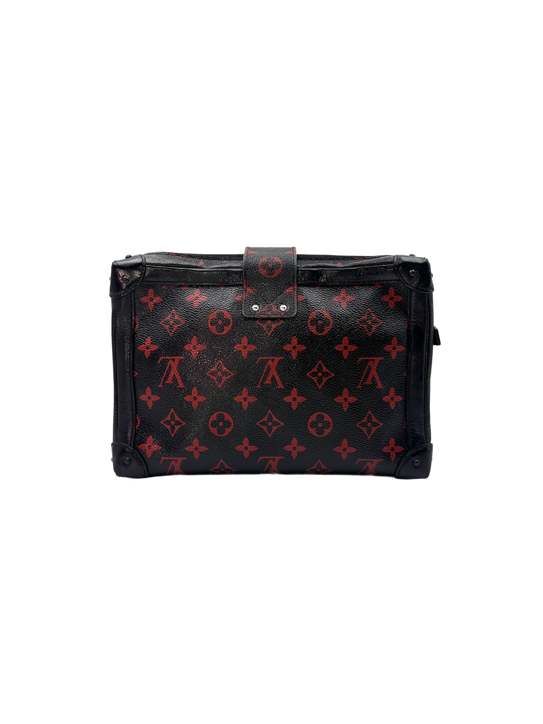 Louis Vuitton Petite Malle Solf Monogram Infrarouge Trunk Bag LV1872