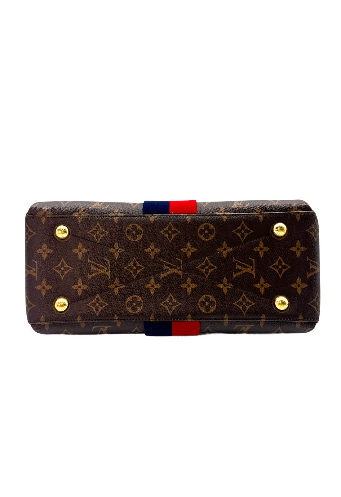 Louis Vuitton Georges BB Brown Monogram Leather Handle Bag LV1871
