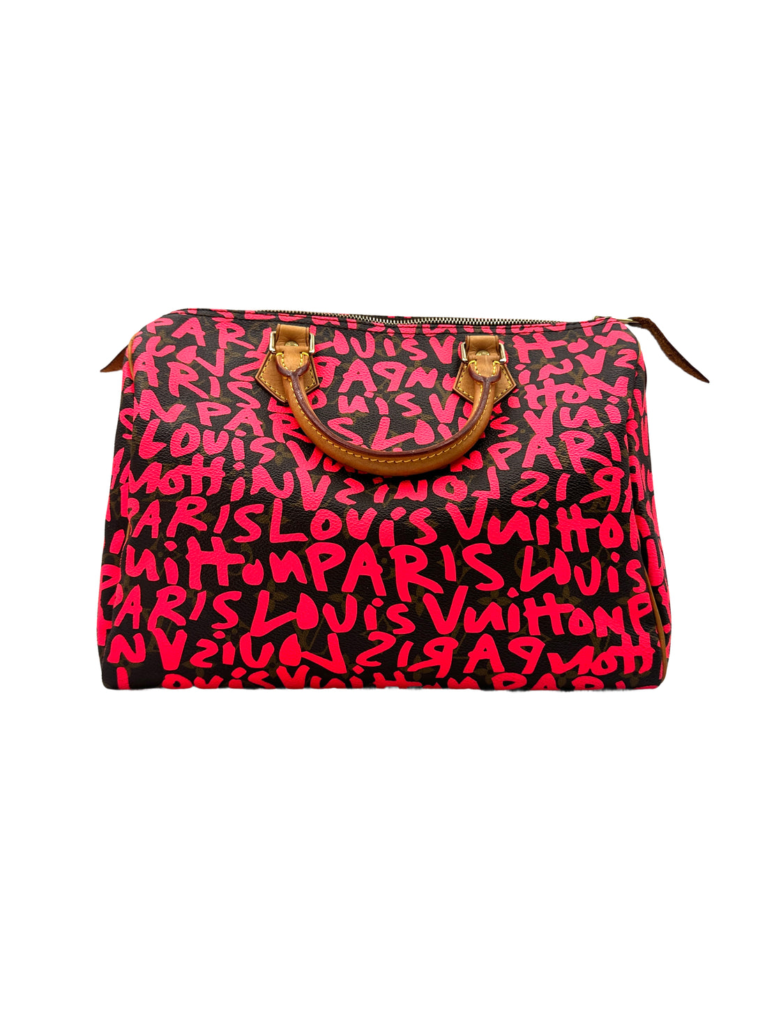 Louis Vuitton x Stephen Sprouse Speedy30 Red Graffiti Handle Bag LV1881