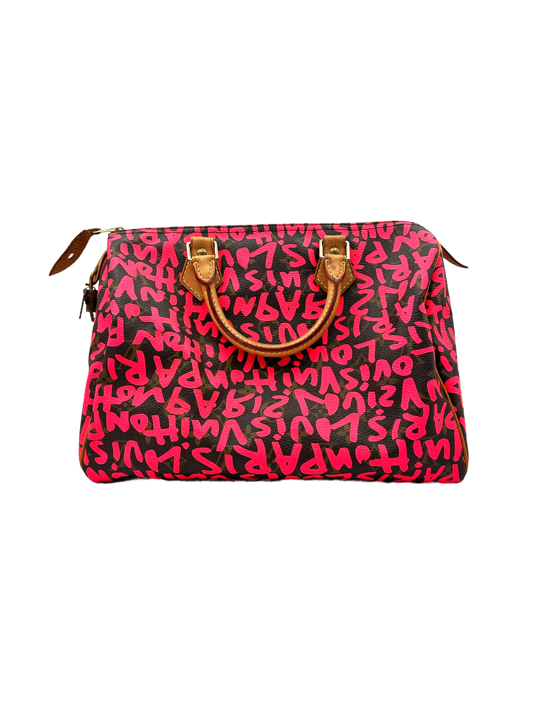 Louis Vuitton x Stephen Sprouse Speedy30 Red Graffiti Handle Bag LV1881