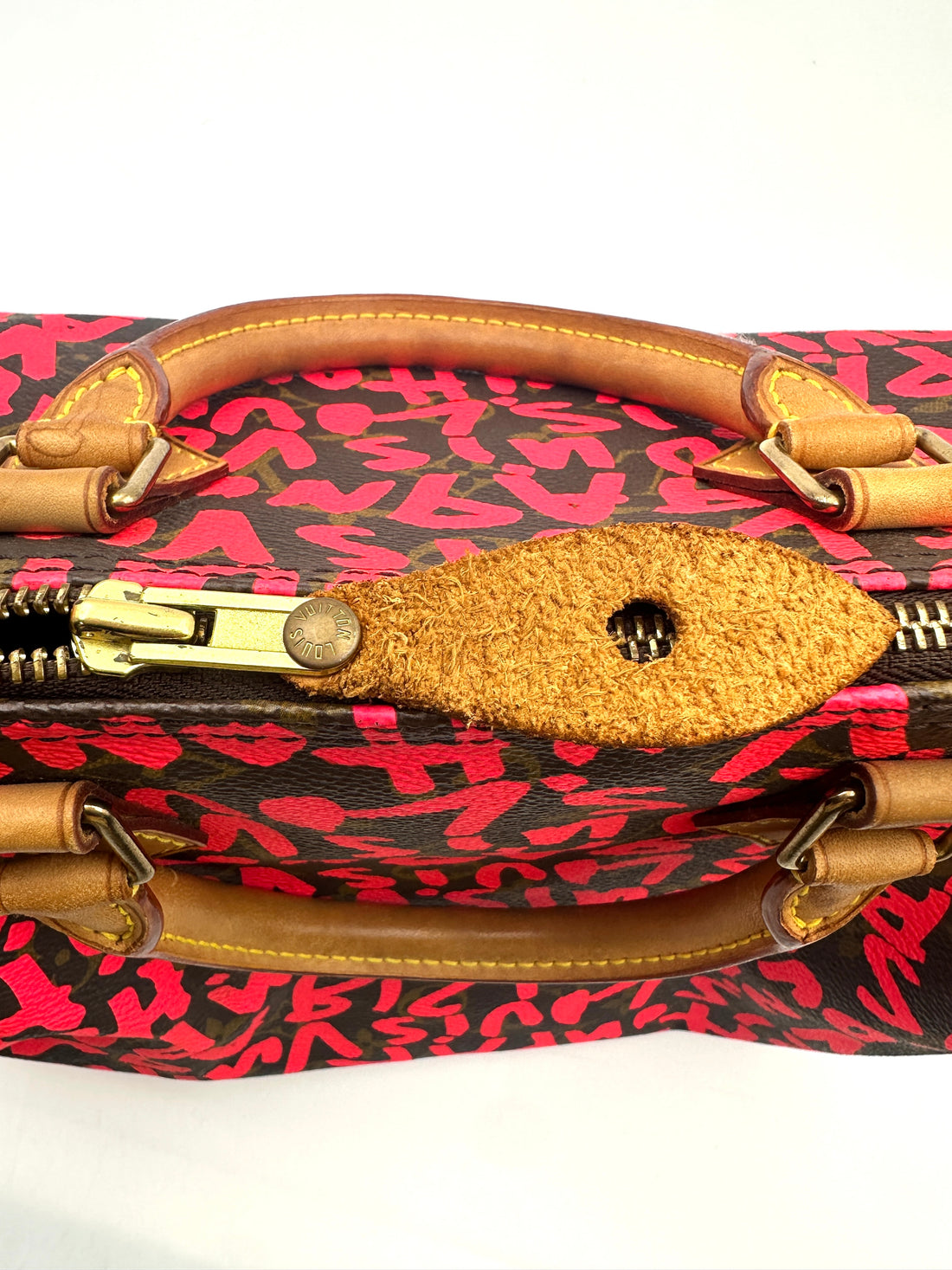 Louis Vuitton x Stephen Sprouse Speedy30 Red Graffiti Handle Bag LV1881
