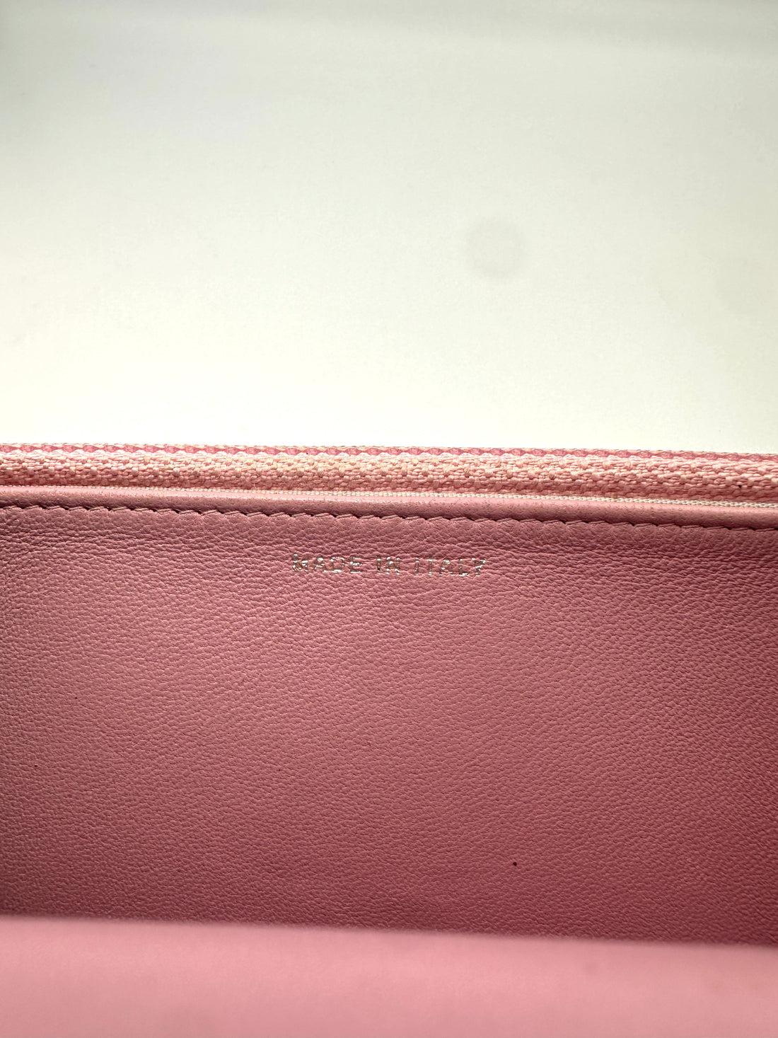 Chanel LeBoy Pink Woven Beads Lambskin Wallet On Chain(23***61) CC1388