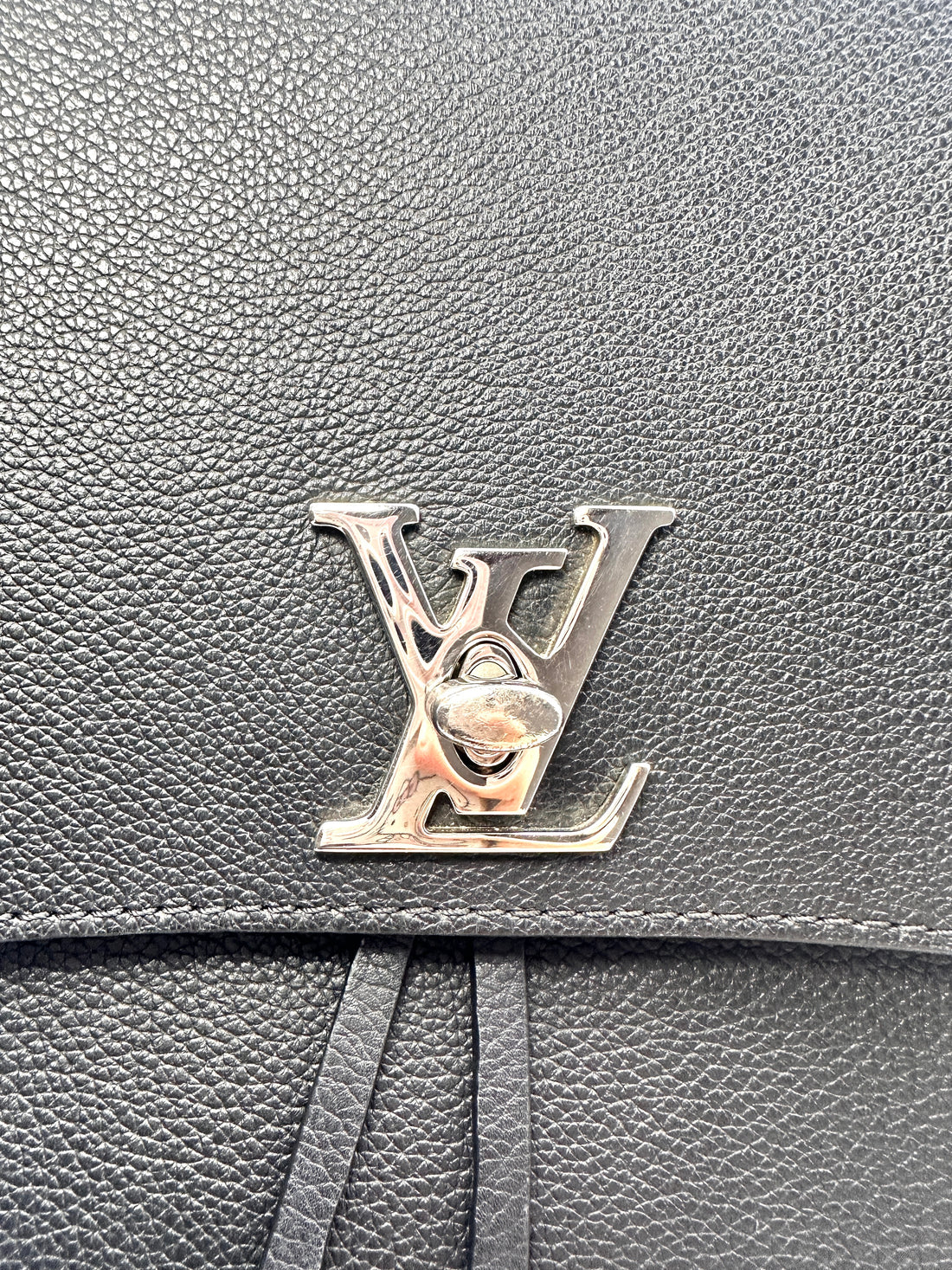 Louis Vuitton Lockme Black Taurillon Leather Backpack LV1878