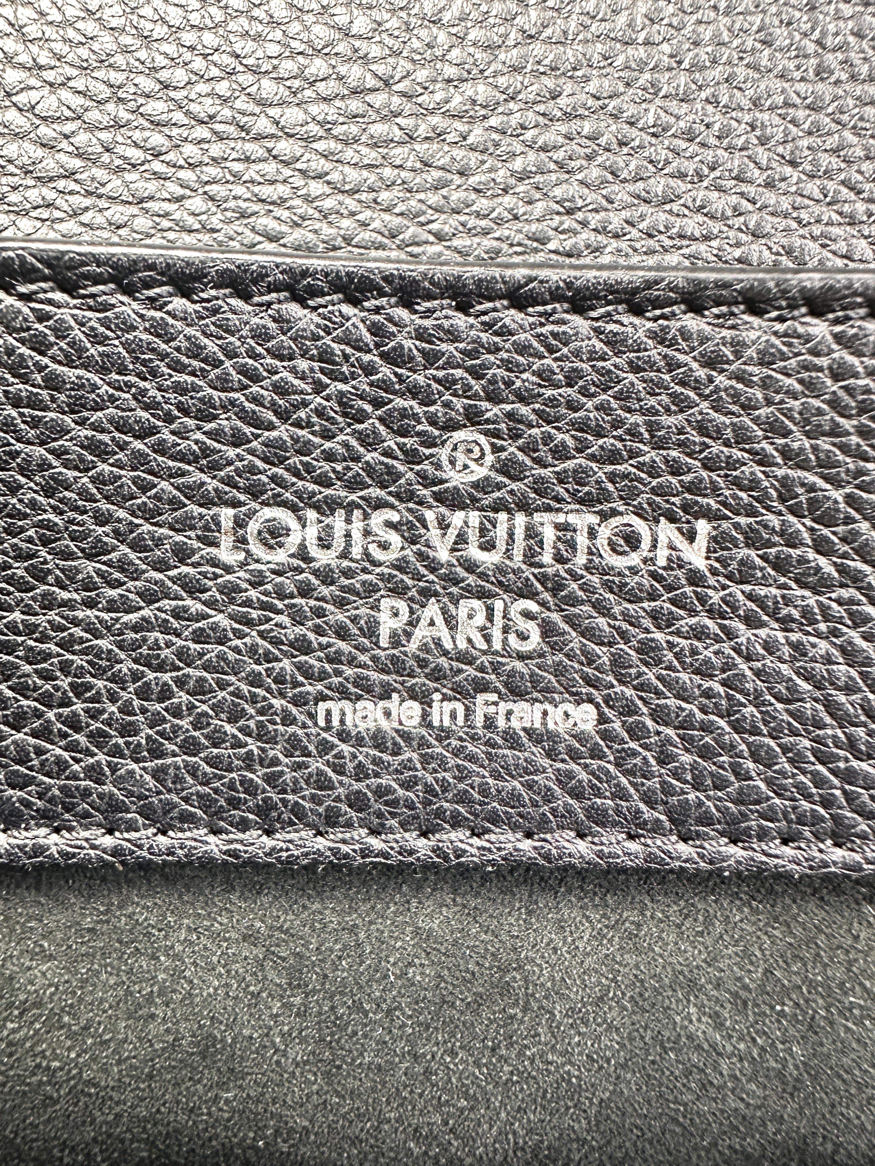 Louis Vuitton Lockme Black Taurillon Leather Backpack LV1878
