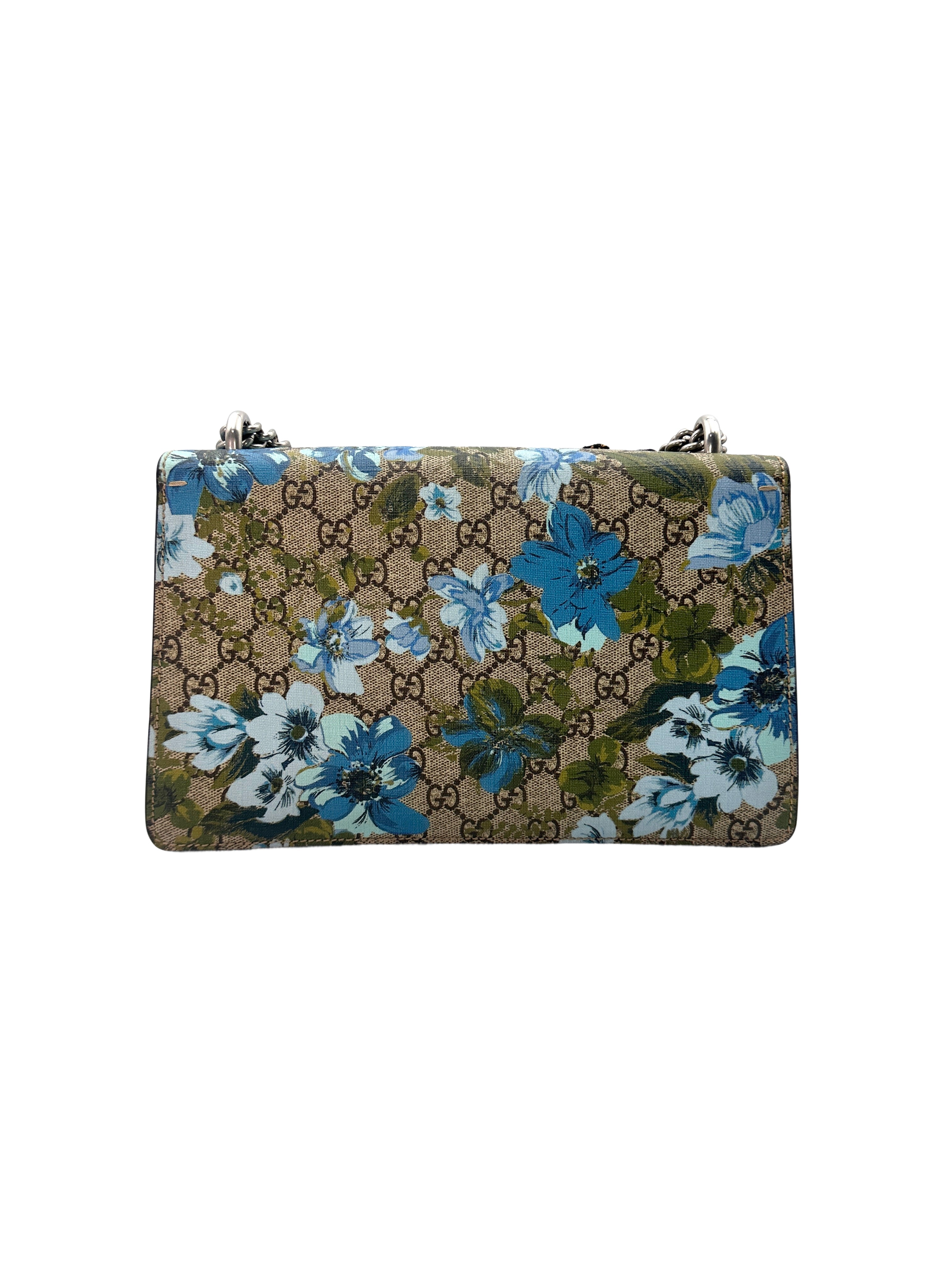 Gucci Dionysus Blooms & Bee Print Embroidered Chain Bag GG625