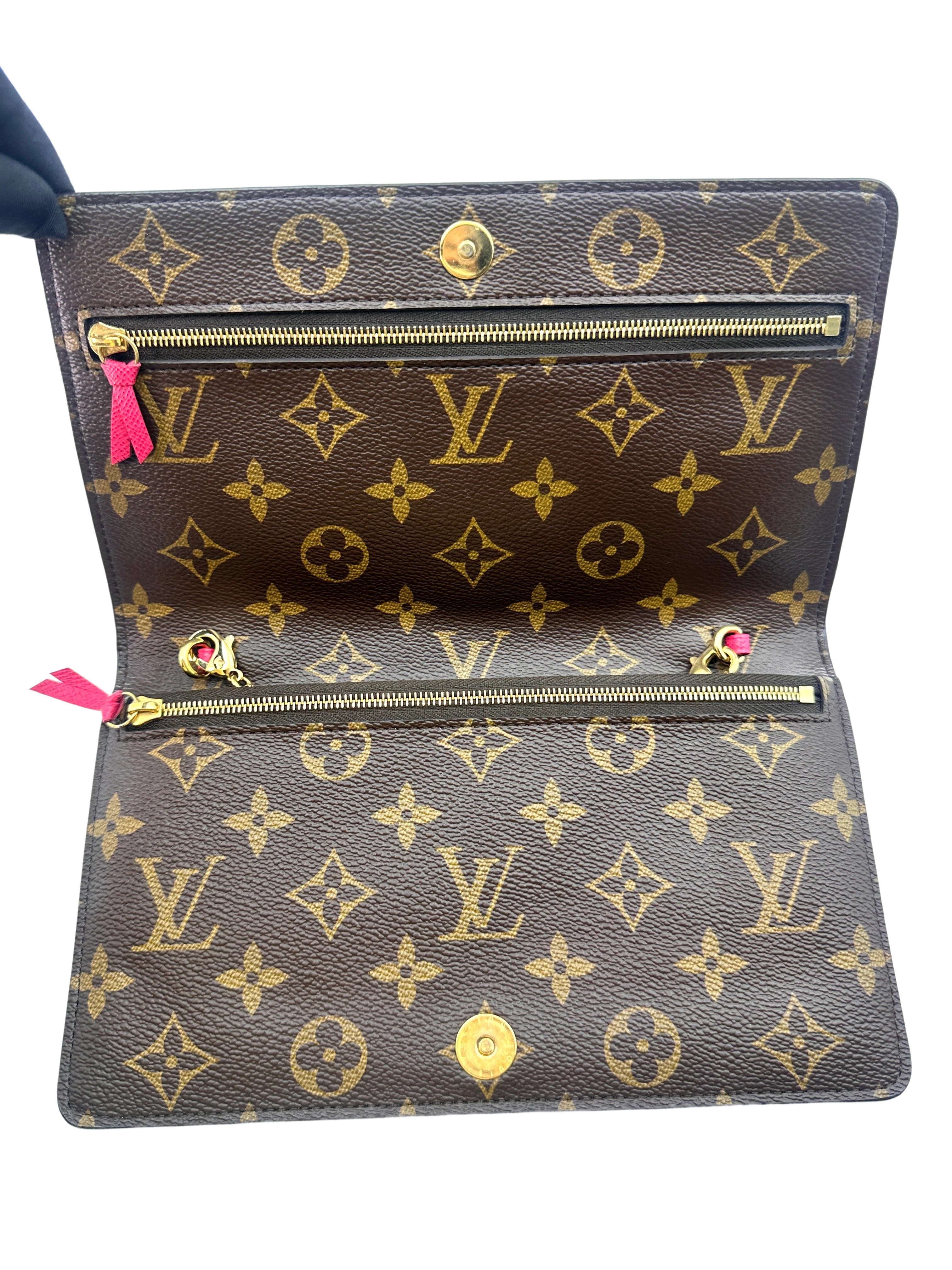 Louis Vuitton Limited Edition Monogram Canvas Trompe L'oeil Pochette Bag LV1876