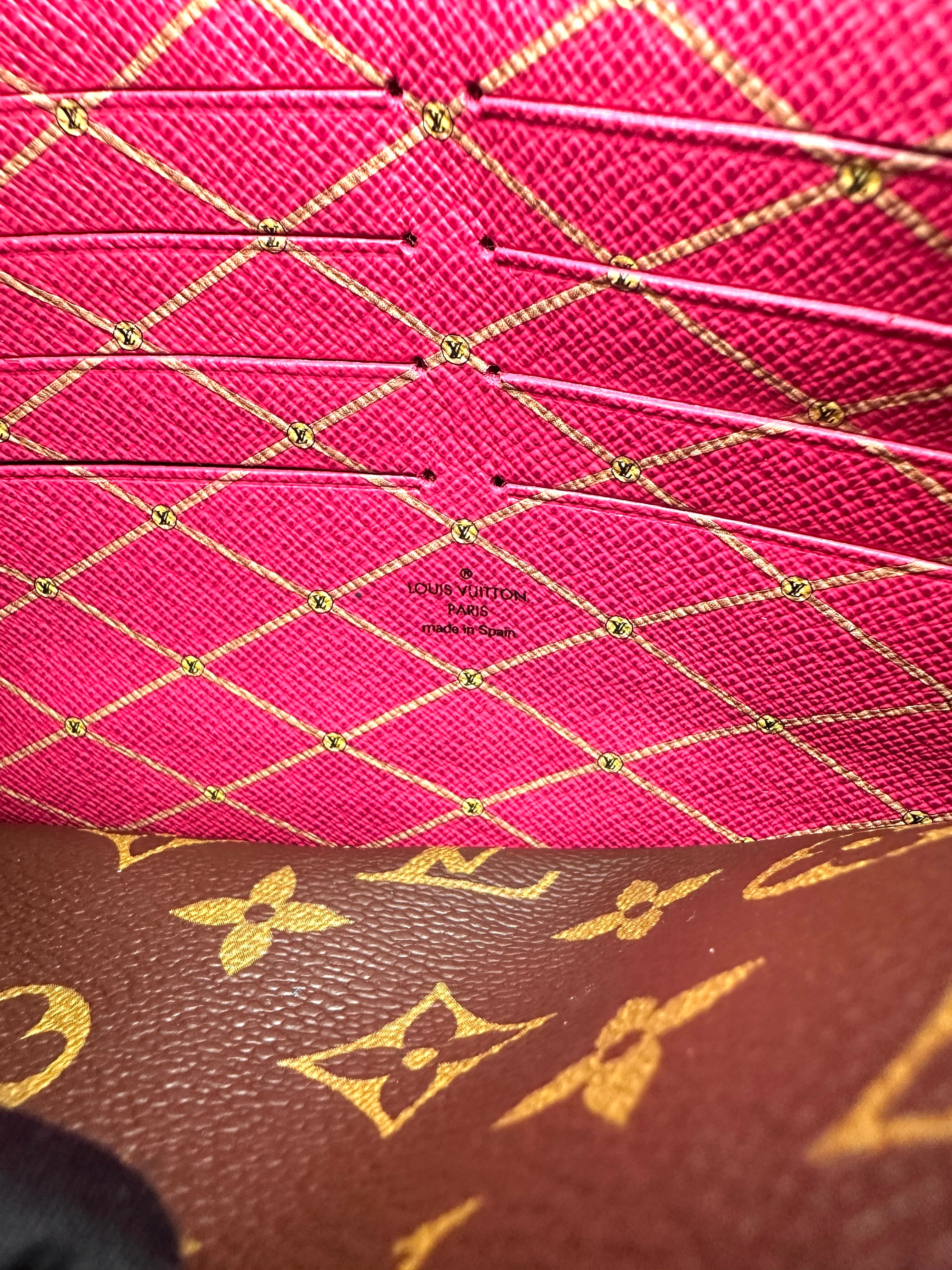 Louis Vuitton Limited Edition Monogram Canvas Trompe L'oeil Pochette Bag LV1876