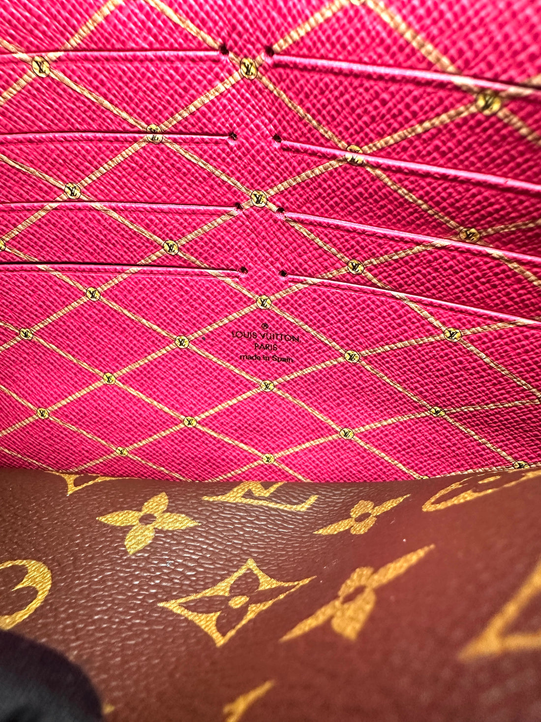 Louis Vuitton Limited Edition Monogram Canvas Trompe L'oeil Pochette Bag LV1876