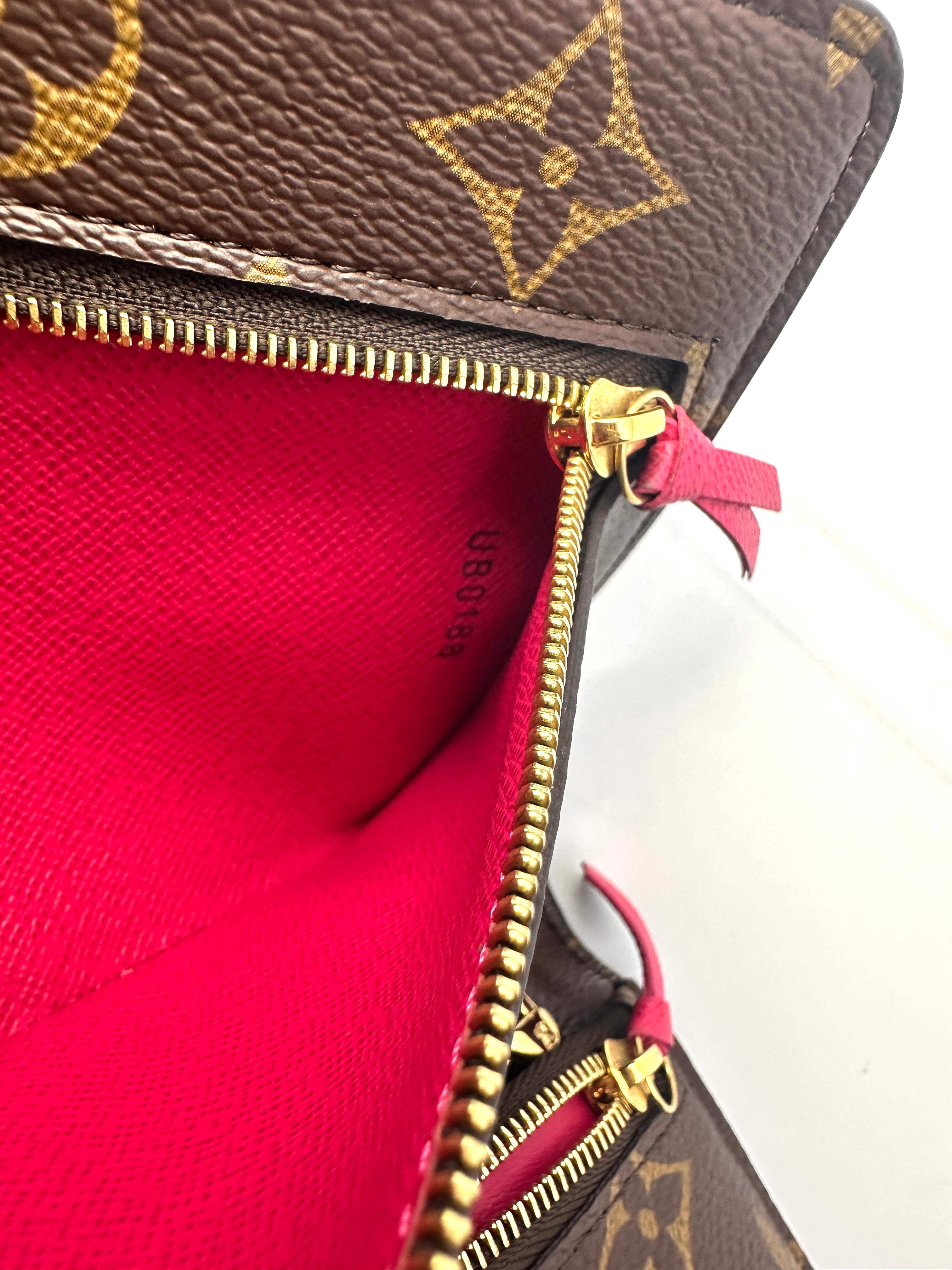 Louis Vuitton Limited Edition Monogram Canvas Trompe L'oeil Pochette Bag LV1876