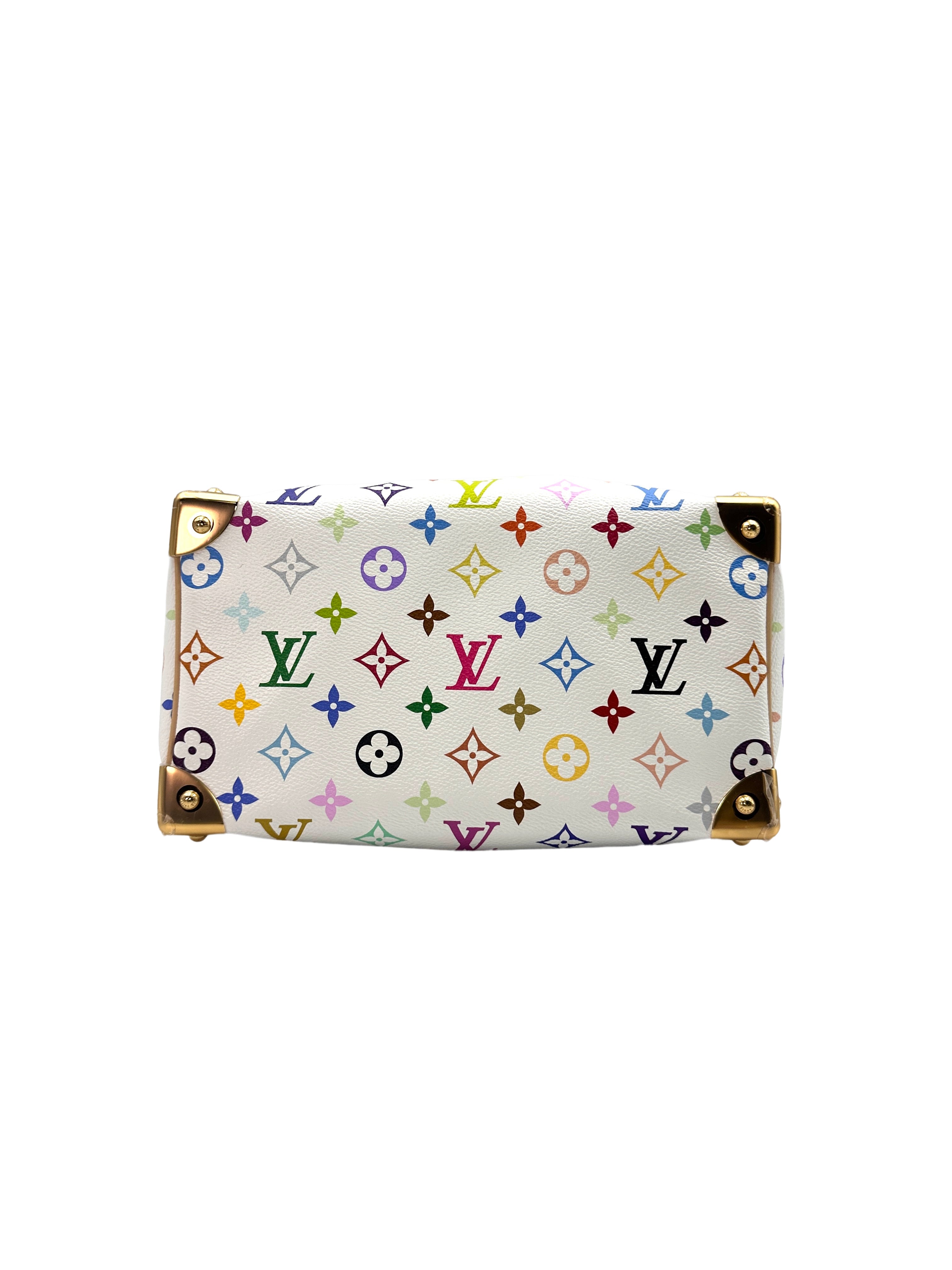 Louis Vuitton x Takashi Murakami Multicolor Monogram Speedy30 Handle Bag LV1882