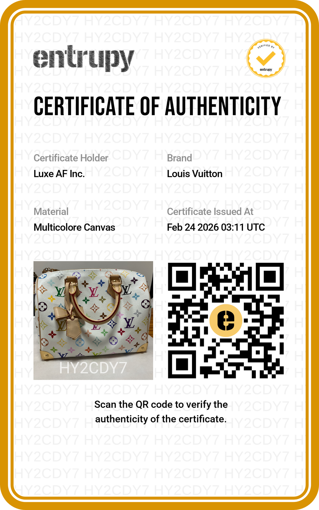 Louis Vuitton x Takashi Murakami Multicolor Monogram Speedy30 Handle Bag LV1882