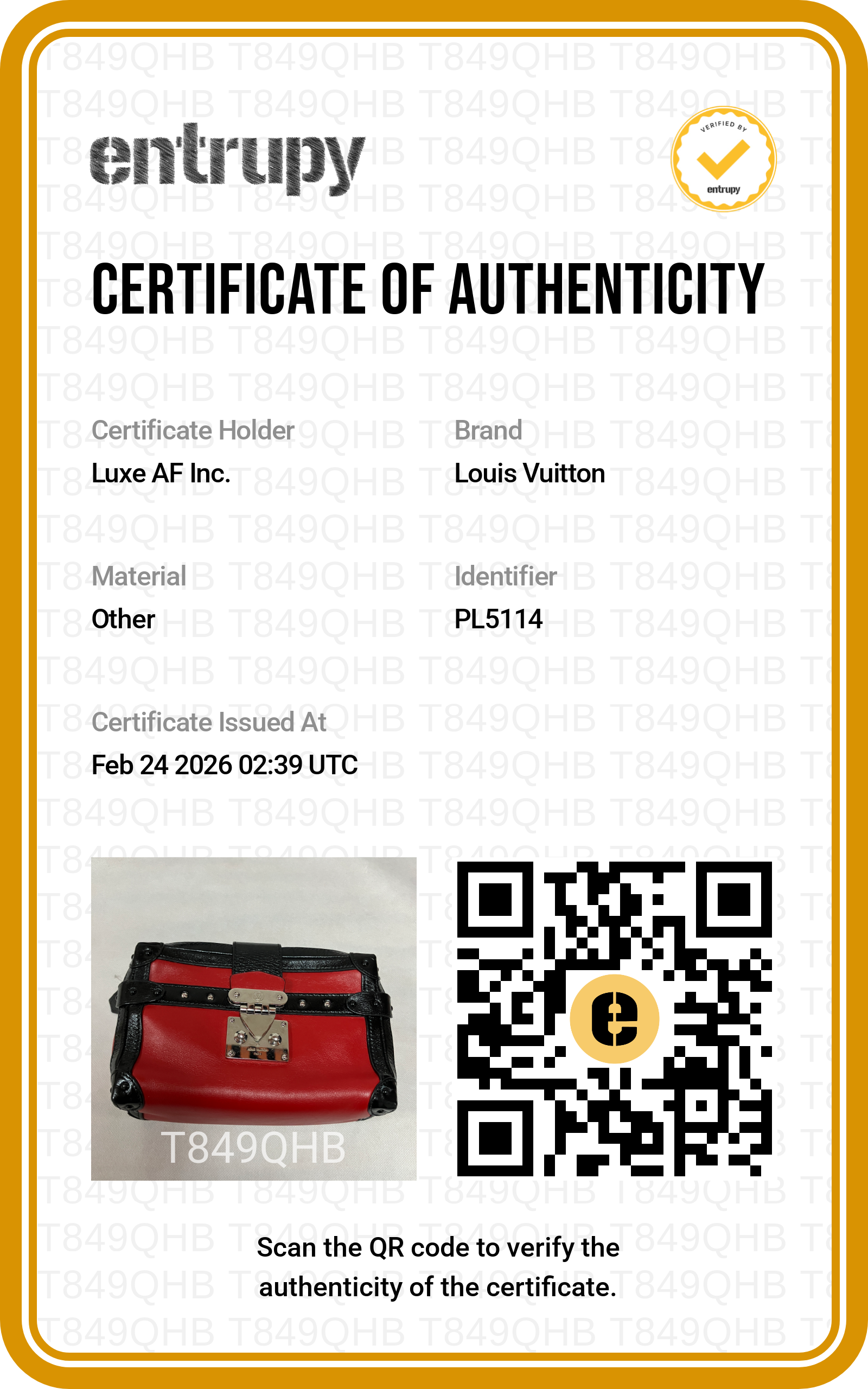 Louis Vuitton Petite Malle Black/Red Leather Shoulder Bag LV1973