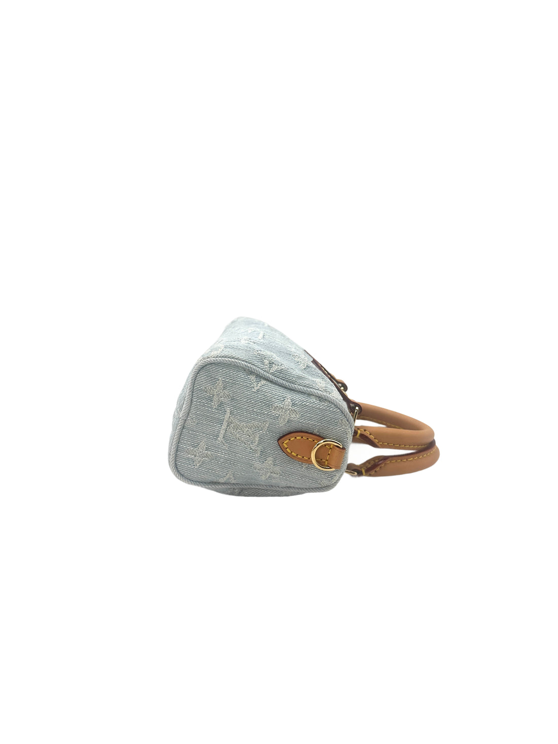 Louis Vuitton Nano Speedy Monogram Denim Handle Bag LV1883