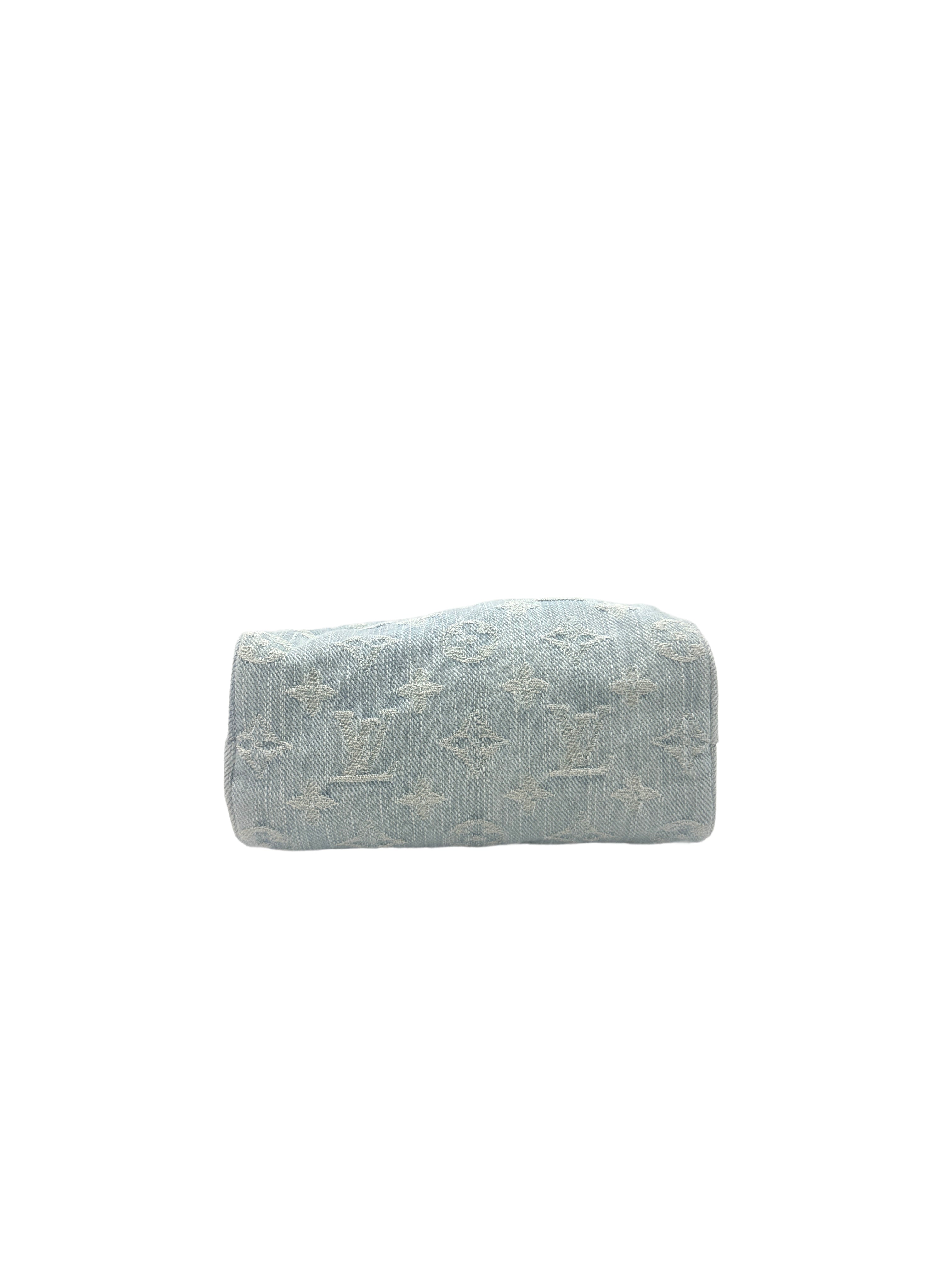 Louis Vuitton Nano Speedy Monogram Denim Handle Bag LV1883