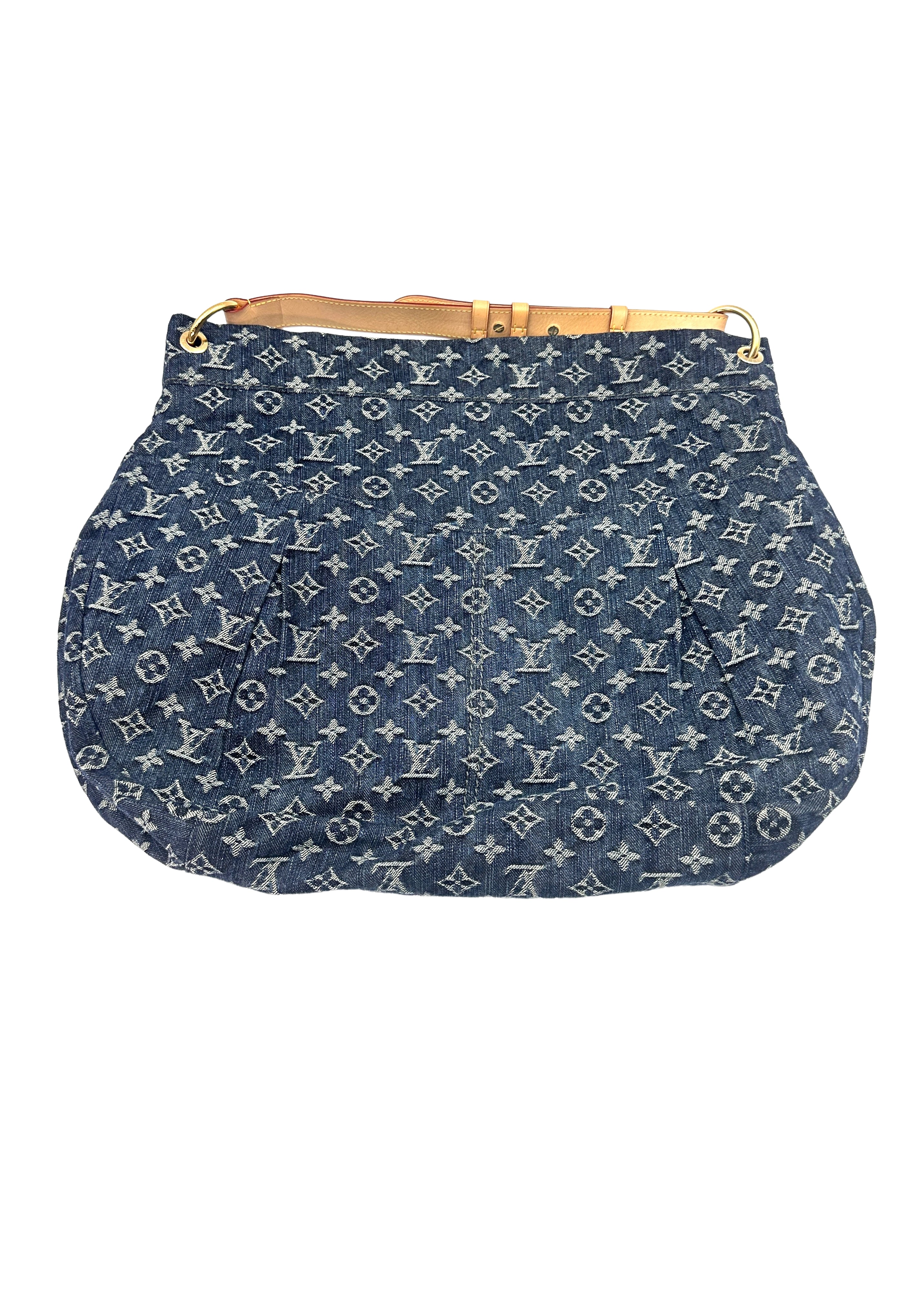 Louis Vuitton Daily Monogram Denim Tote Handle Bag LV1884