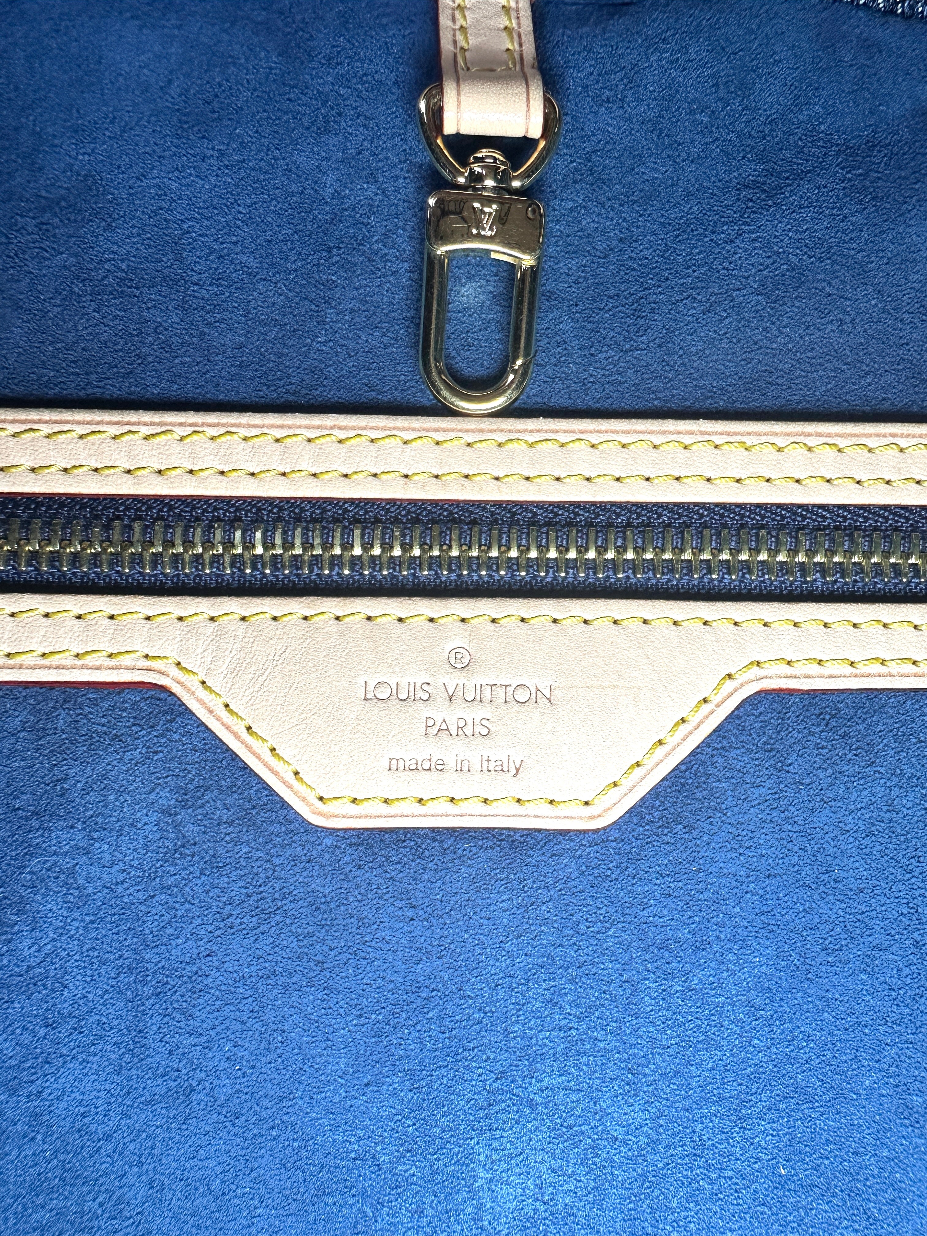 Louis Vuitton Daily Monogram Denim Tote Handle Bag LV1884