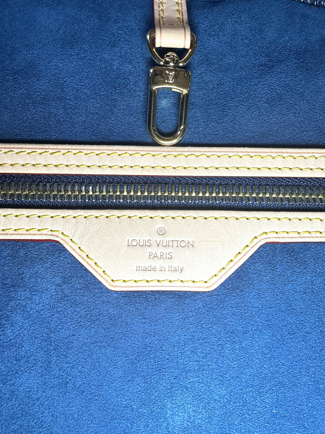 Louis Vuitton Daily Monogram Denim Tote Handle Bag LV1884