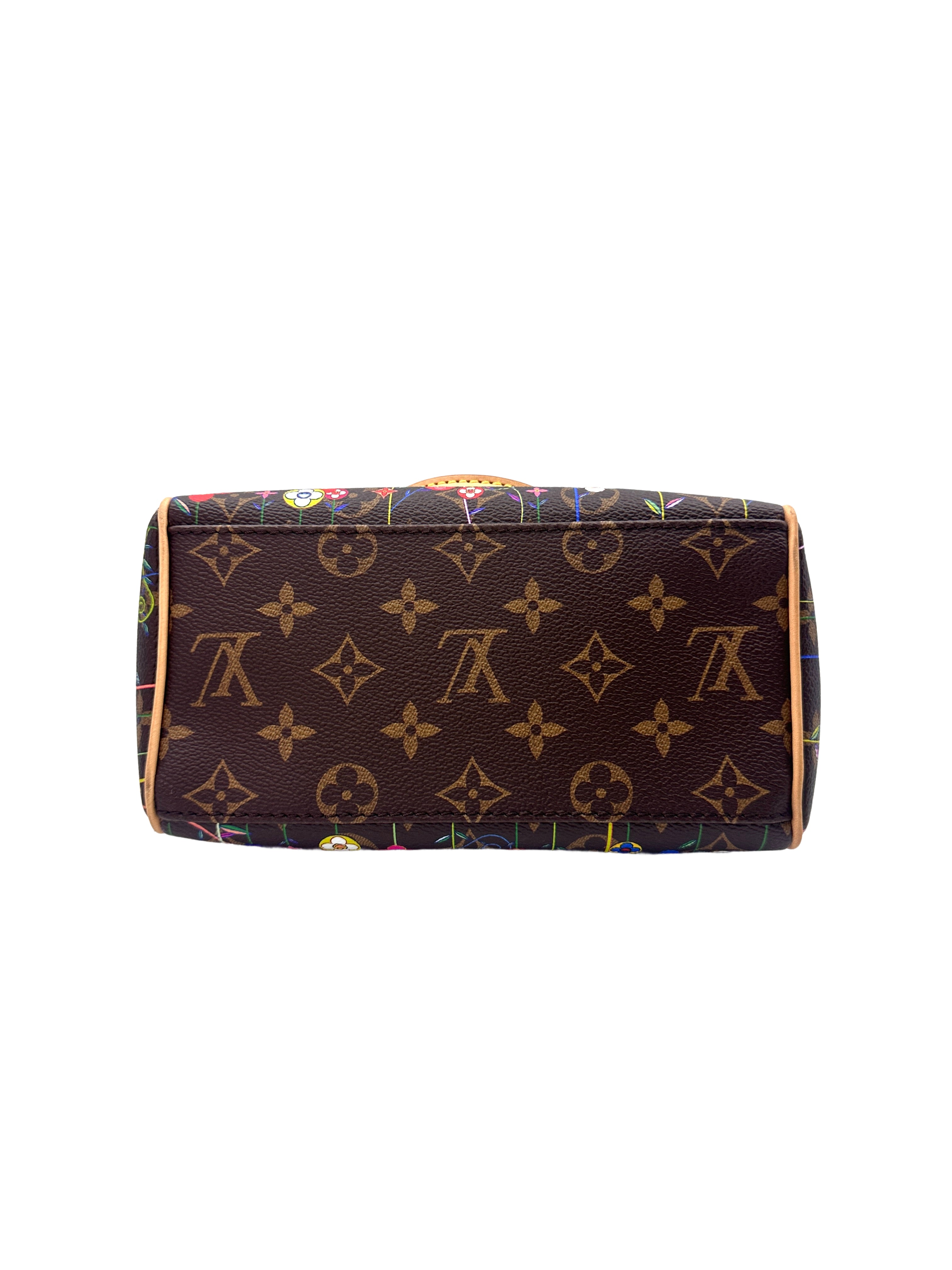 Louis Vuitton x Takashi Murakami Speedy 20 Monogram Canvas Handle Bag LV1886