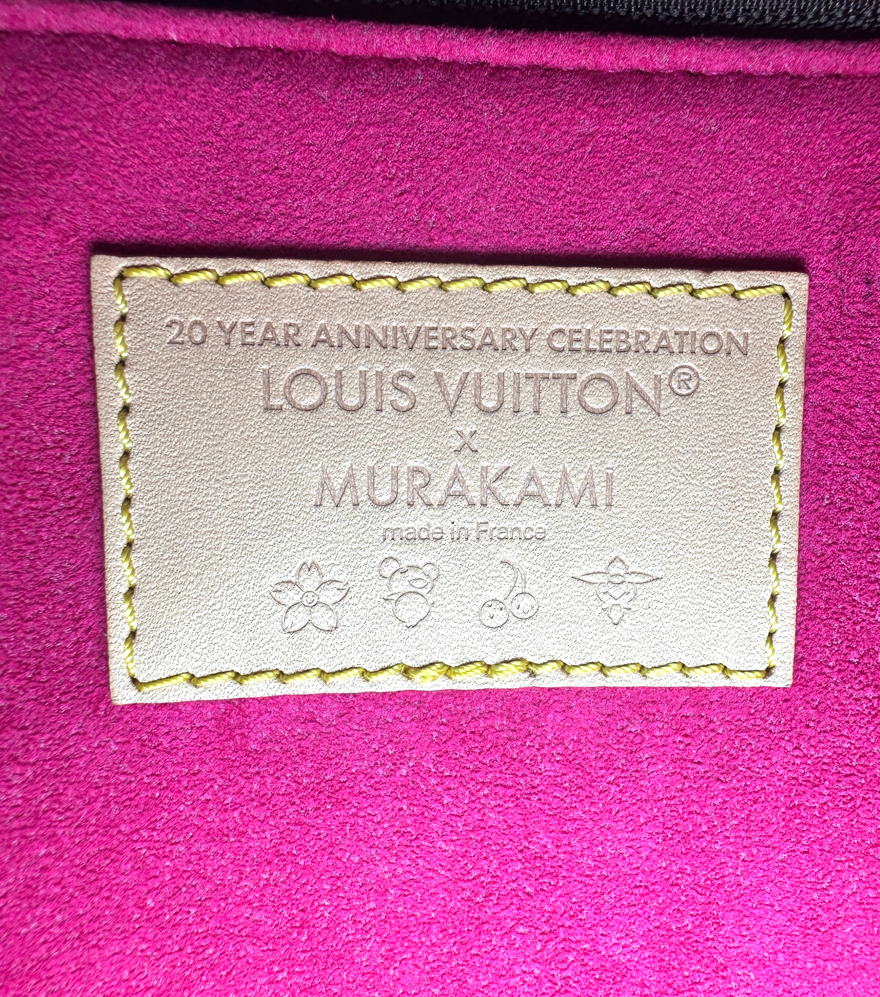 Louis Vuitton x Takashi Murakami Speedy 20 Monogram Canvas Handle Bag LV1886