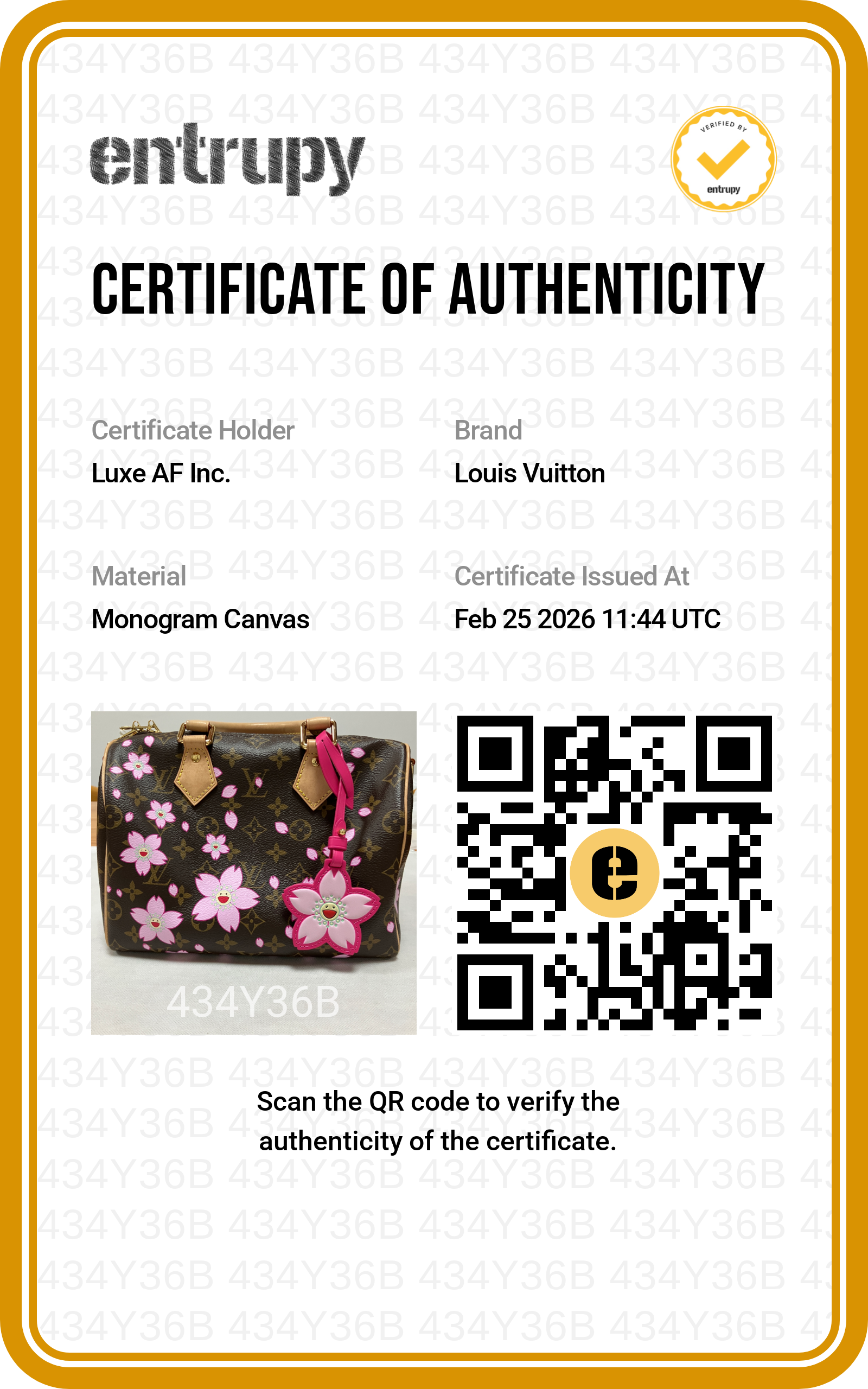 Louis Vuitton x Takashi Murakami Speedy 20 Monogram Canvas Handle Bag LV1886