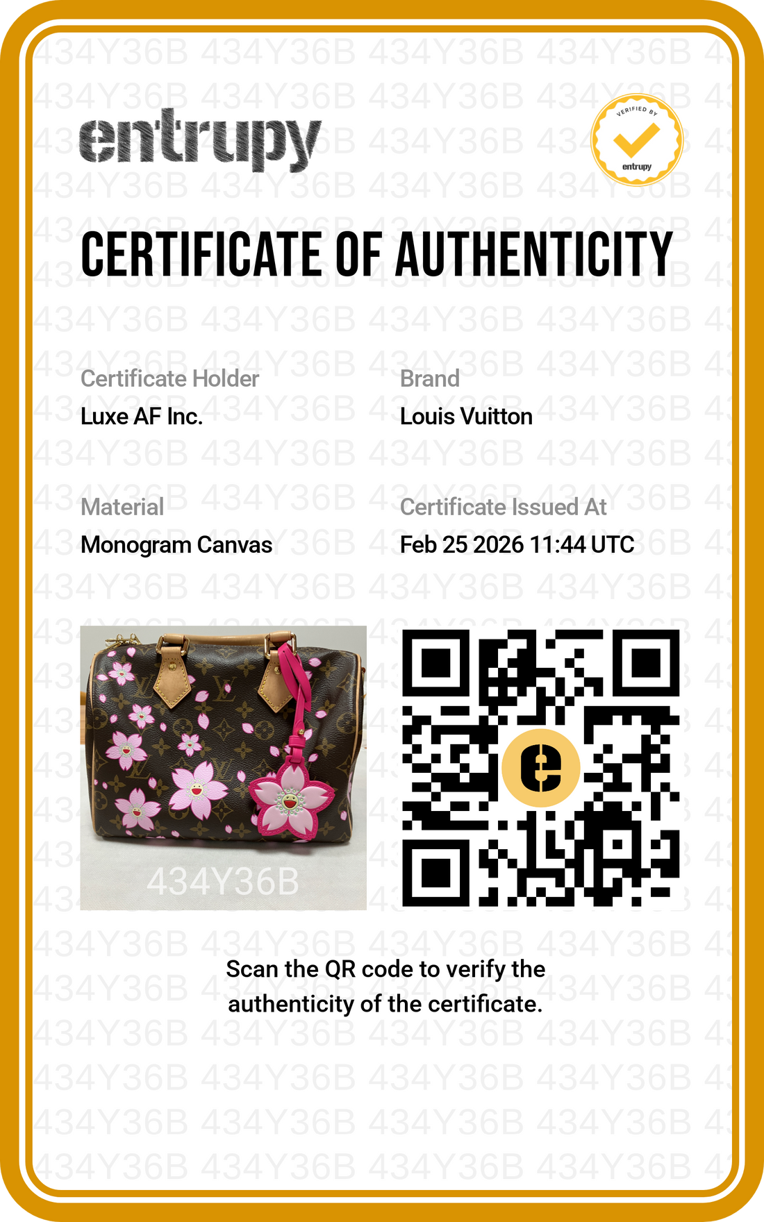 Louis Vuitton x Takashi Murakami Speedy 20 Monogram Canvas Handle Bag LV1886