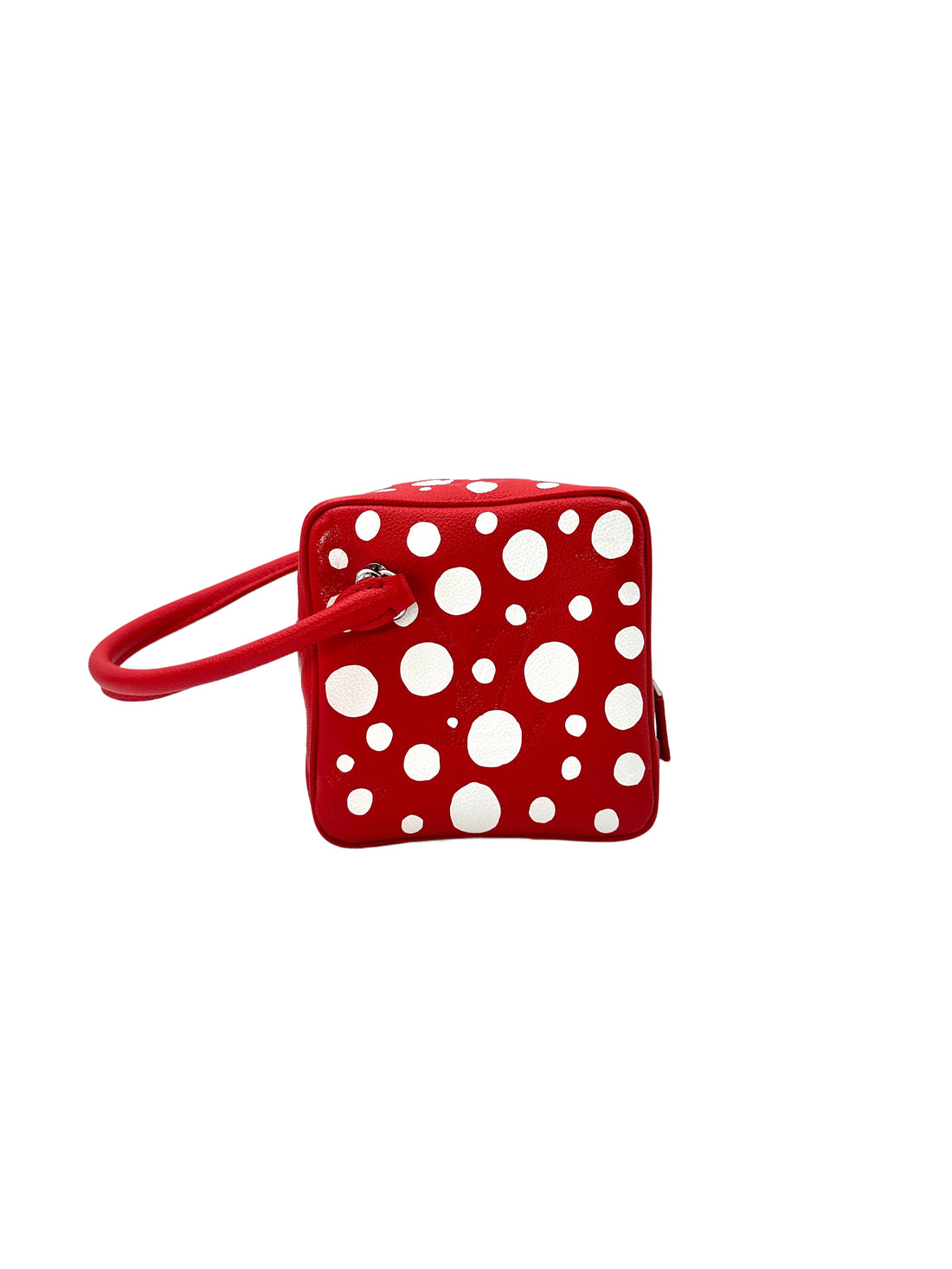 Louis Vuitton x Yayoi Kusama Red Monogram Empreinte Dots Square Bag LV1900