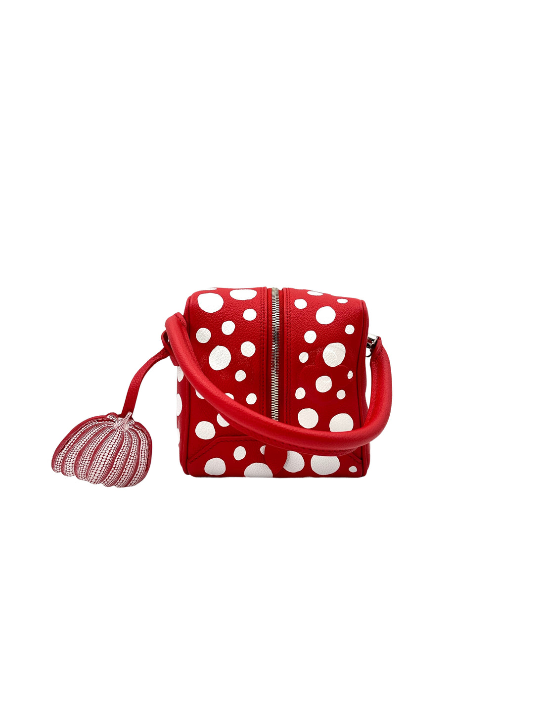 Louis Vuitton x Yayoi Kusama Red Monogram Empreinte Dots Square Bag LV1900