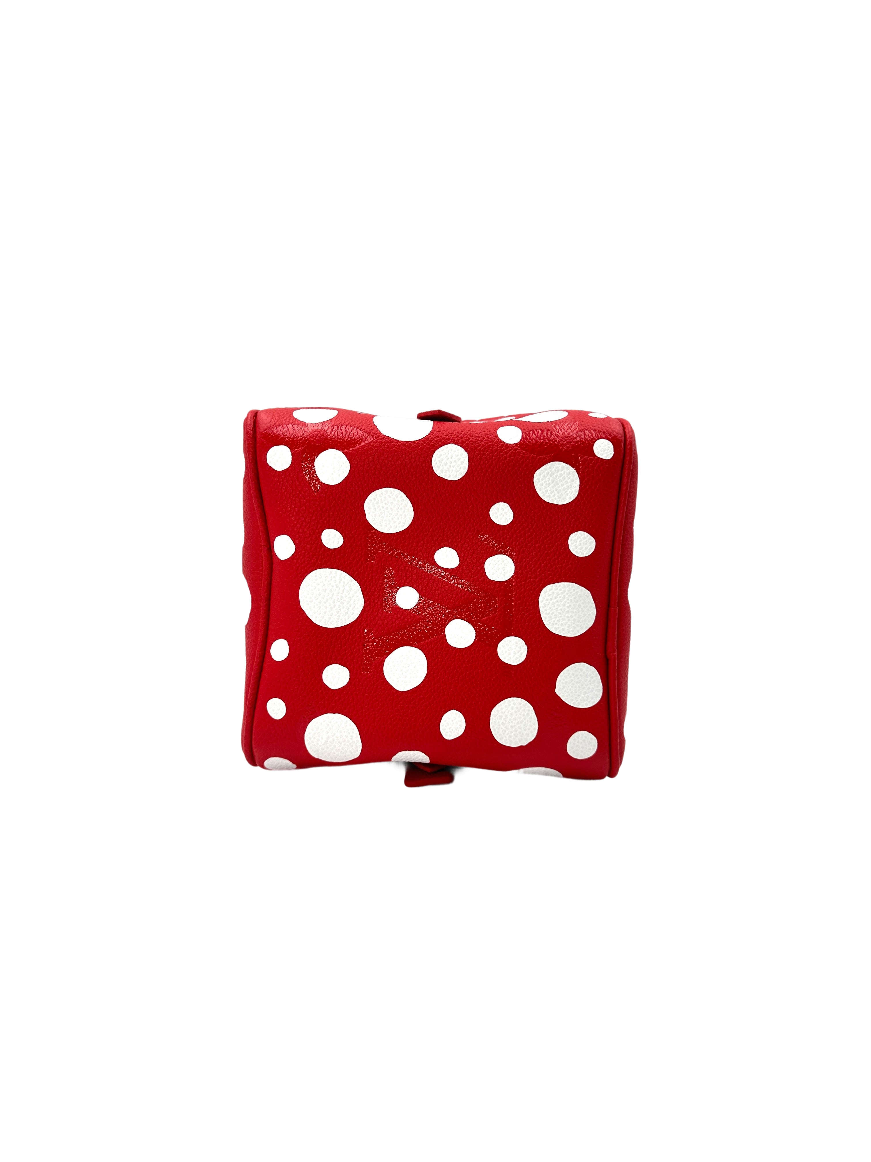 Louis Vuitton x Yayoi Kusama Red Monogram Empreinte Dots Square Bag LV1900
