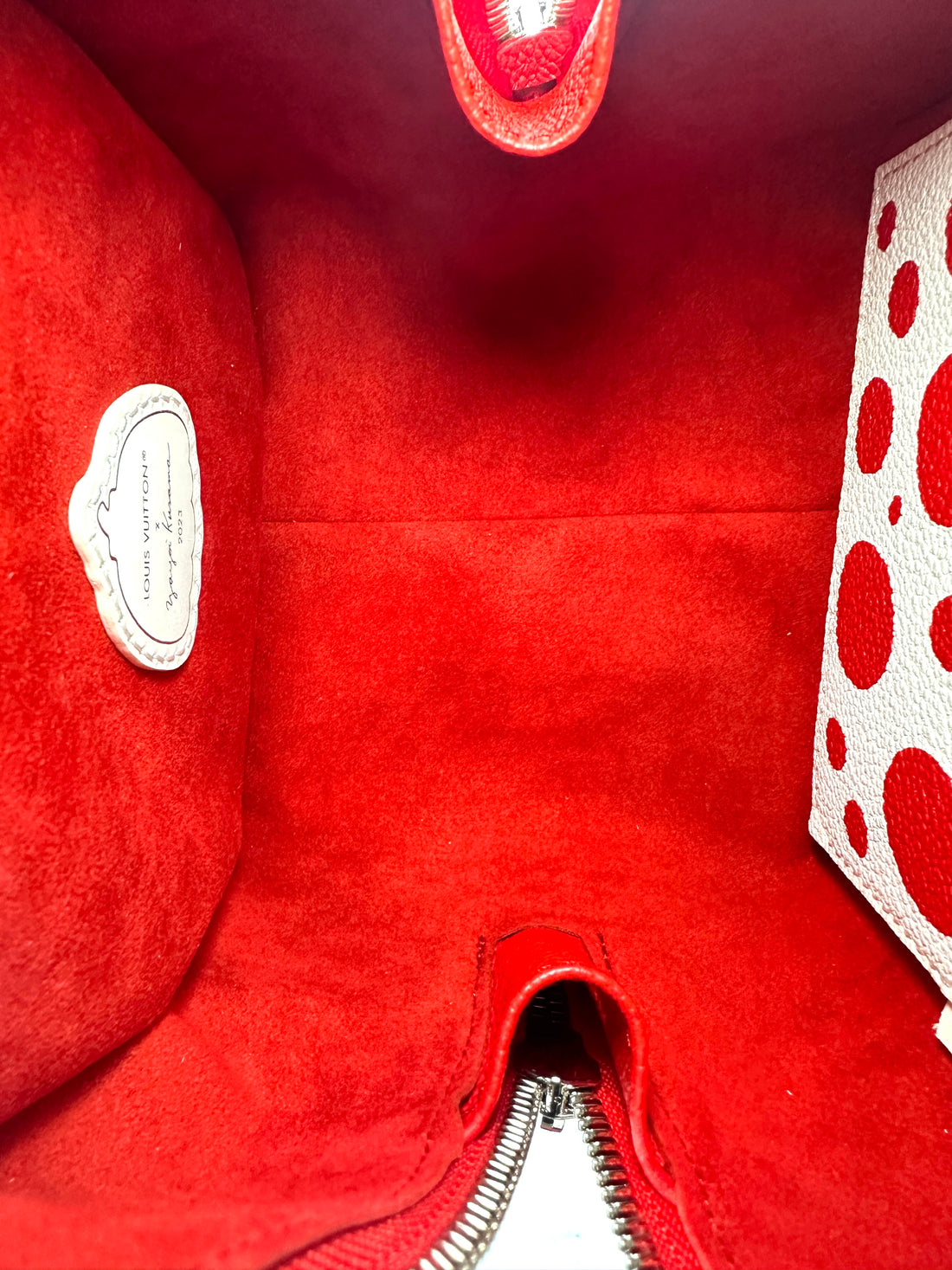 Louis Vuitton x Yayoi Kusama Red Monogram Empreinte Dots Square Bag LV1900