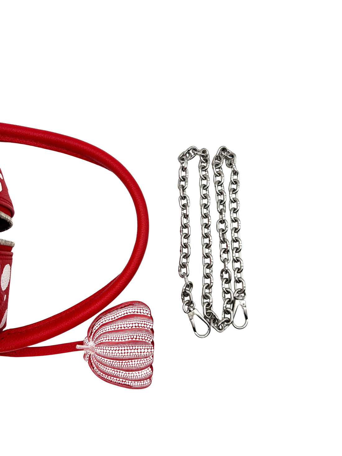 Louis Vuitton x Yayoi Kusama Red Monogram Empreinte Dots Square Bag LV1900