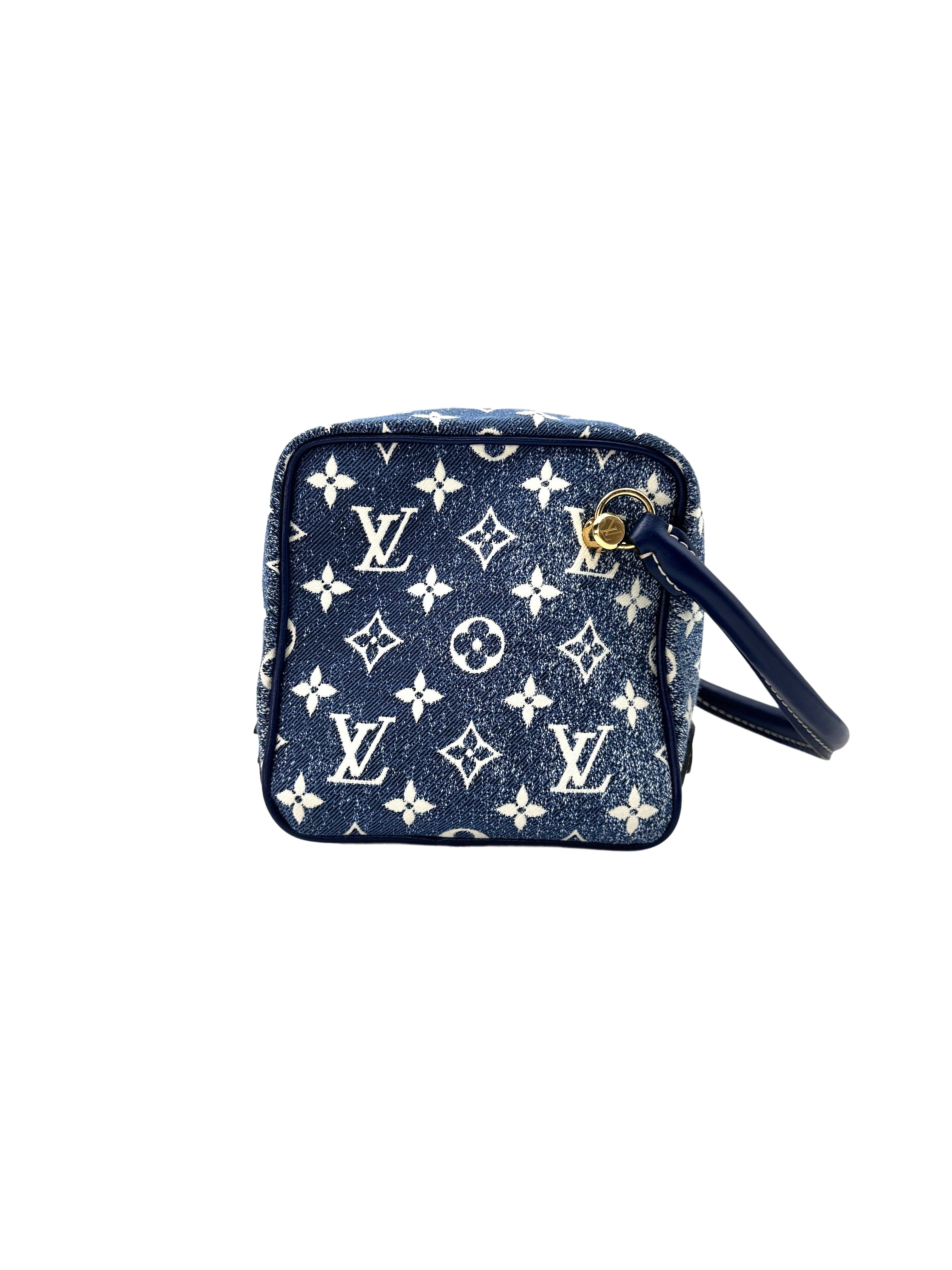 Louis Vuitton Blue Monogram Jacquard Denim Square Bag LV1913