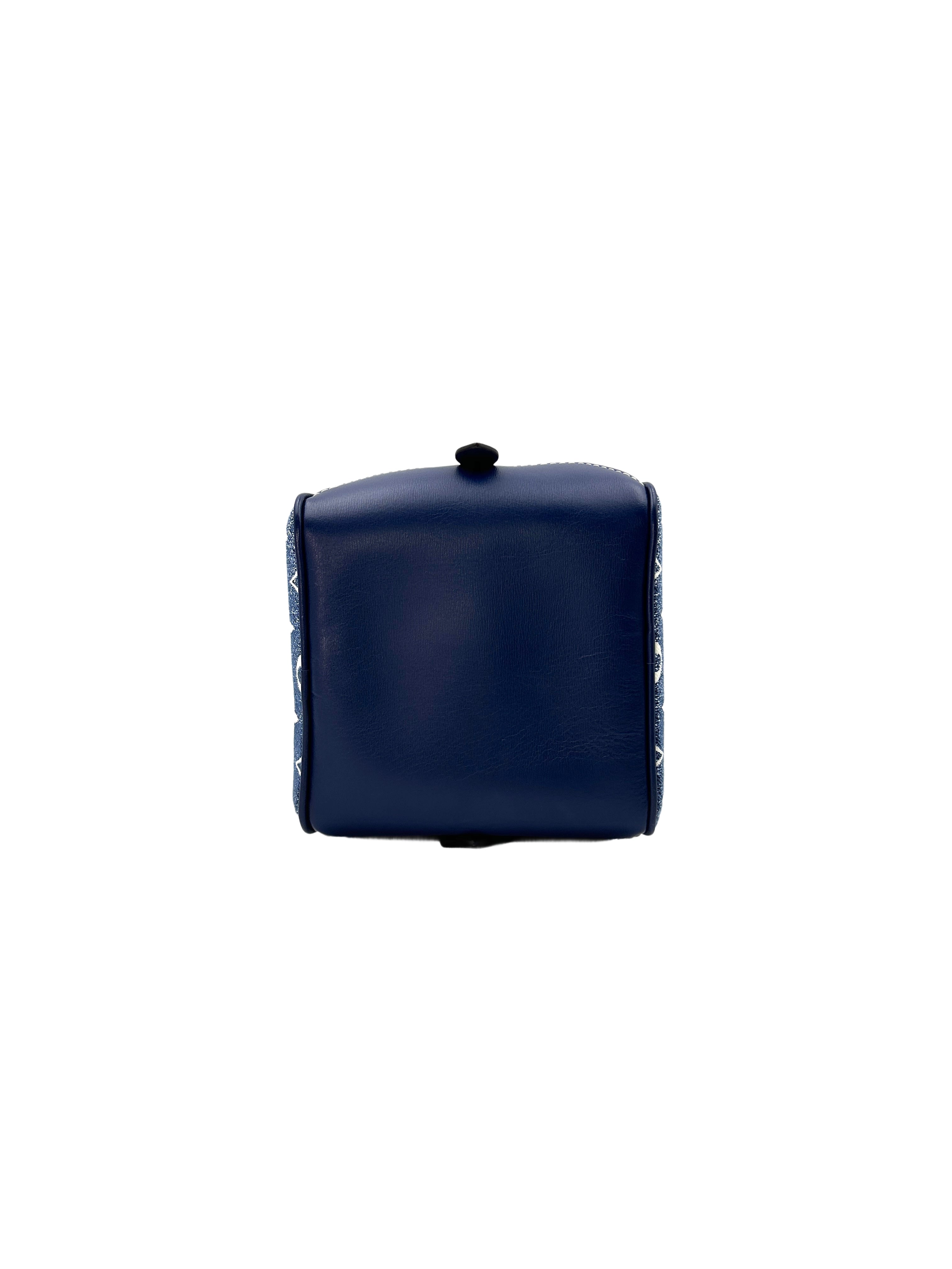 Louis Vuitton Blue Monogram Jacquard Denim Square Bag LV1913