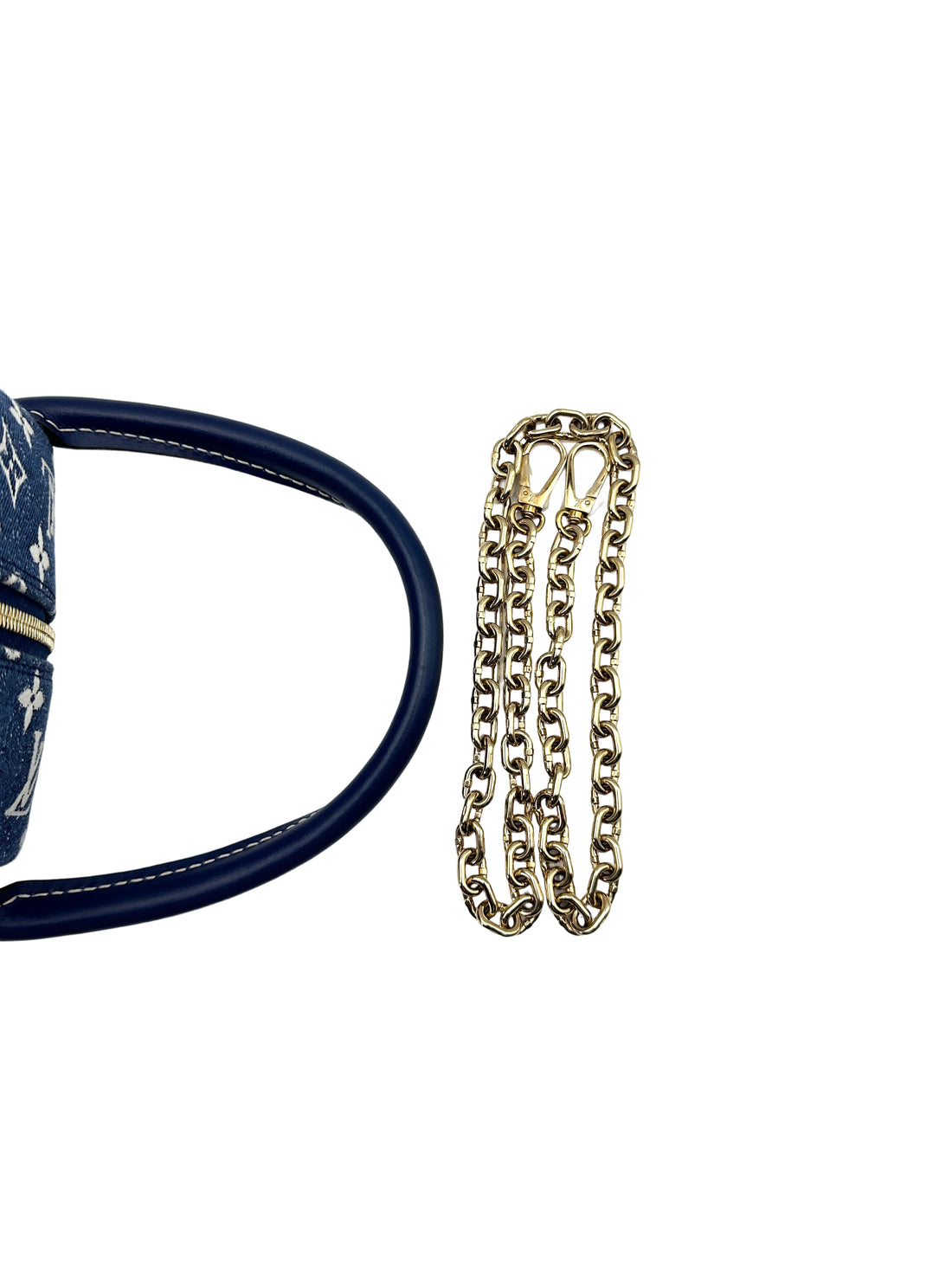 Louis Vuitton Blue Monogram Jacquard Denim Square Bag LV1913