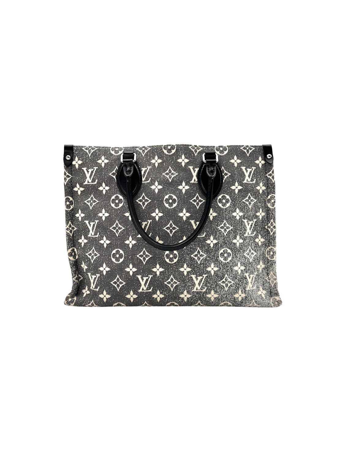 Louis Vuitton OnTheGo MM Monogram Jacquard Denim Handle Bag LV1915